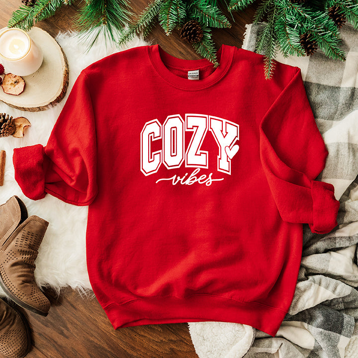 Cozy Vibes Bold | Sweatshirt