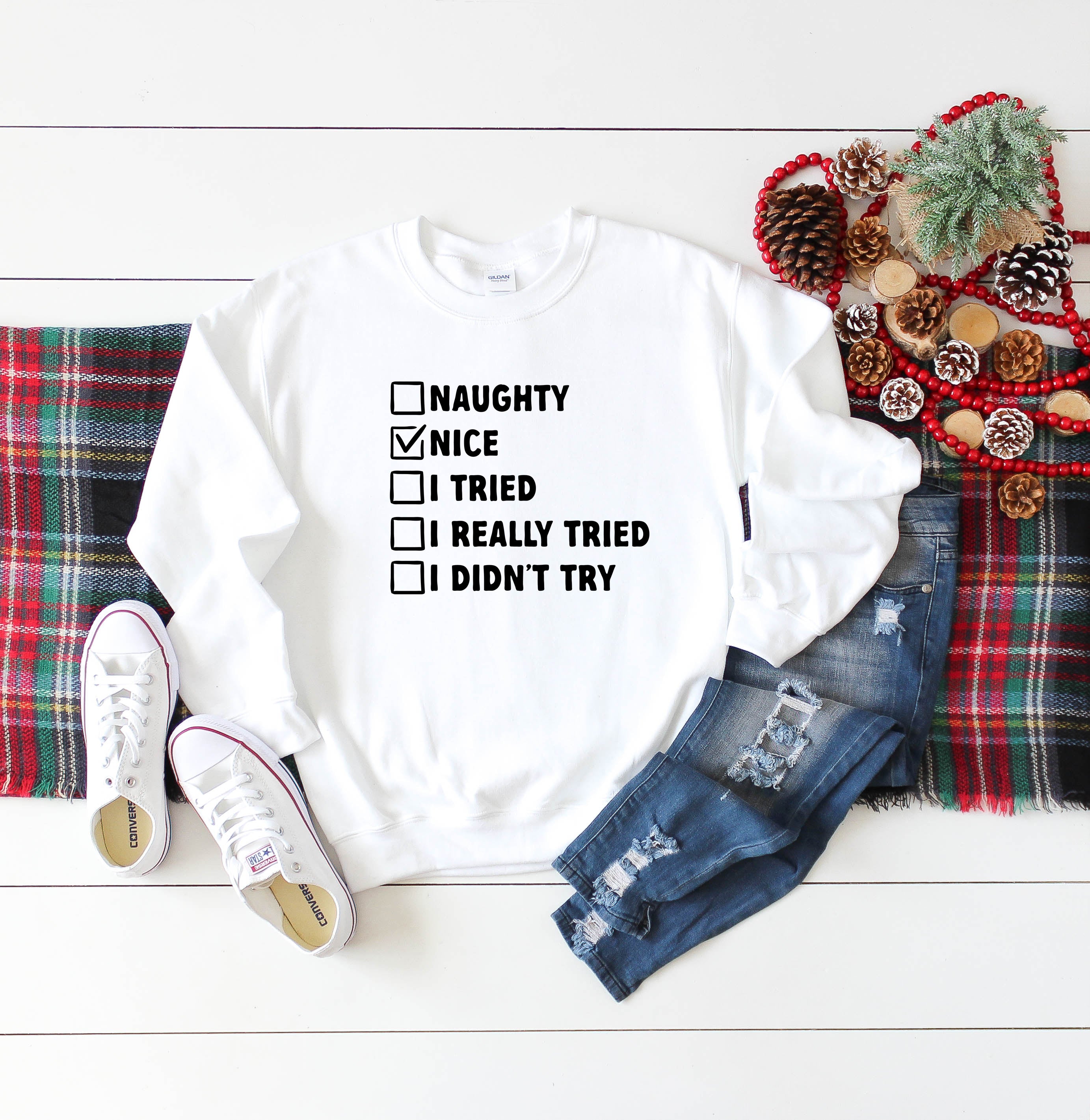 Nice- Nice List | Sweatshirt