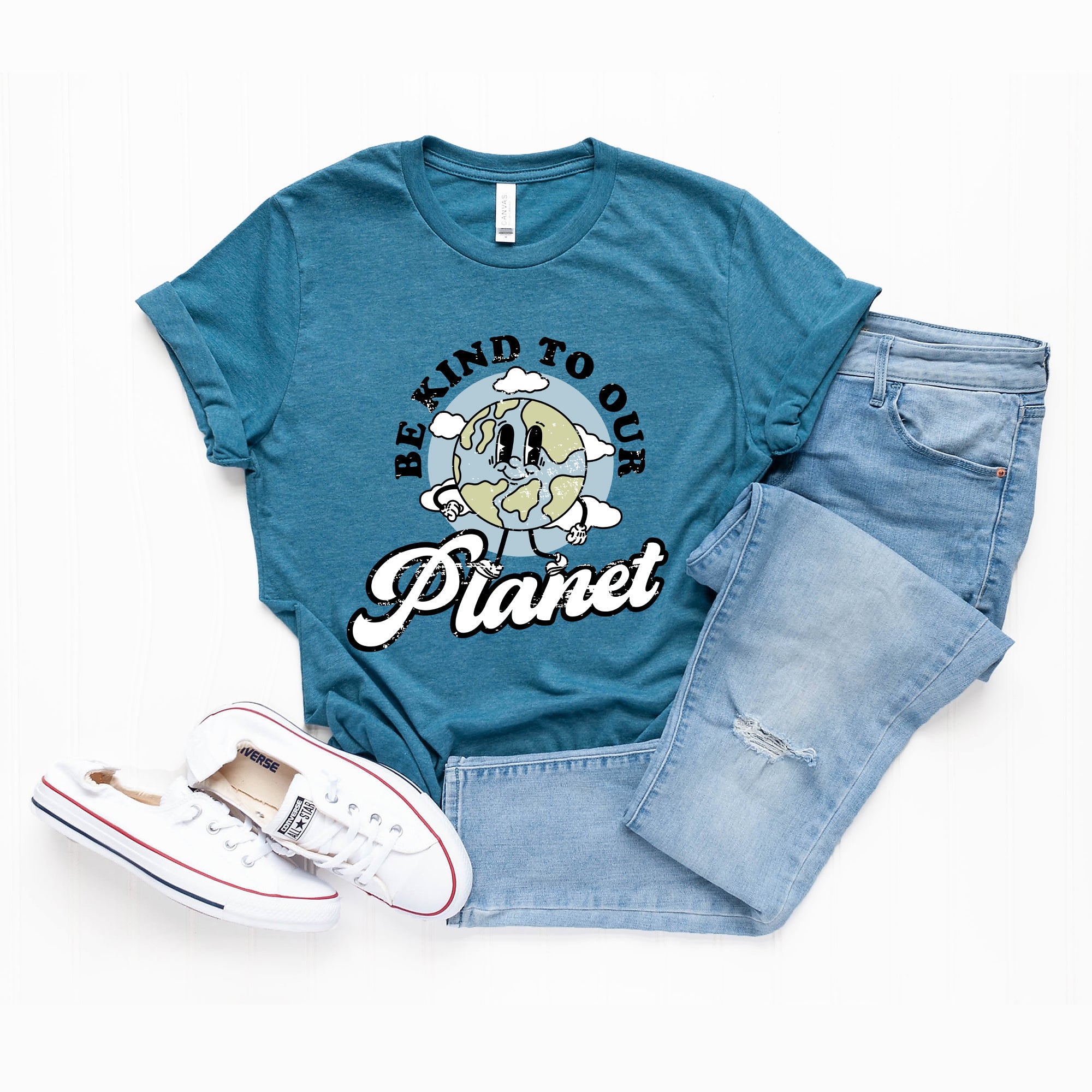 Be Kind To Our Planet | Short Sleeve Graphic Tee