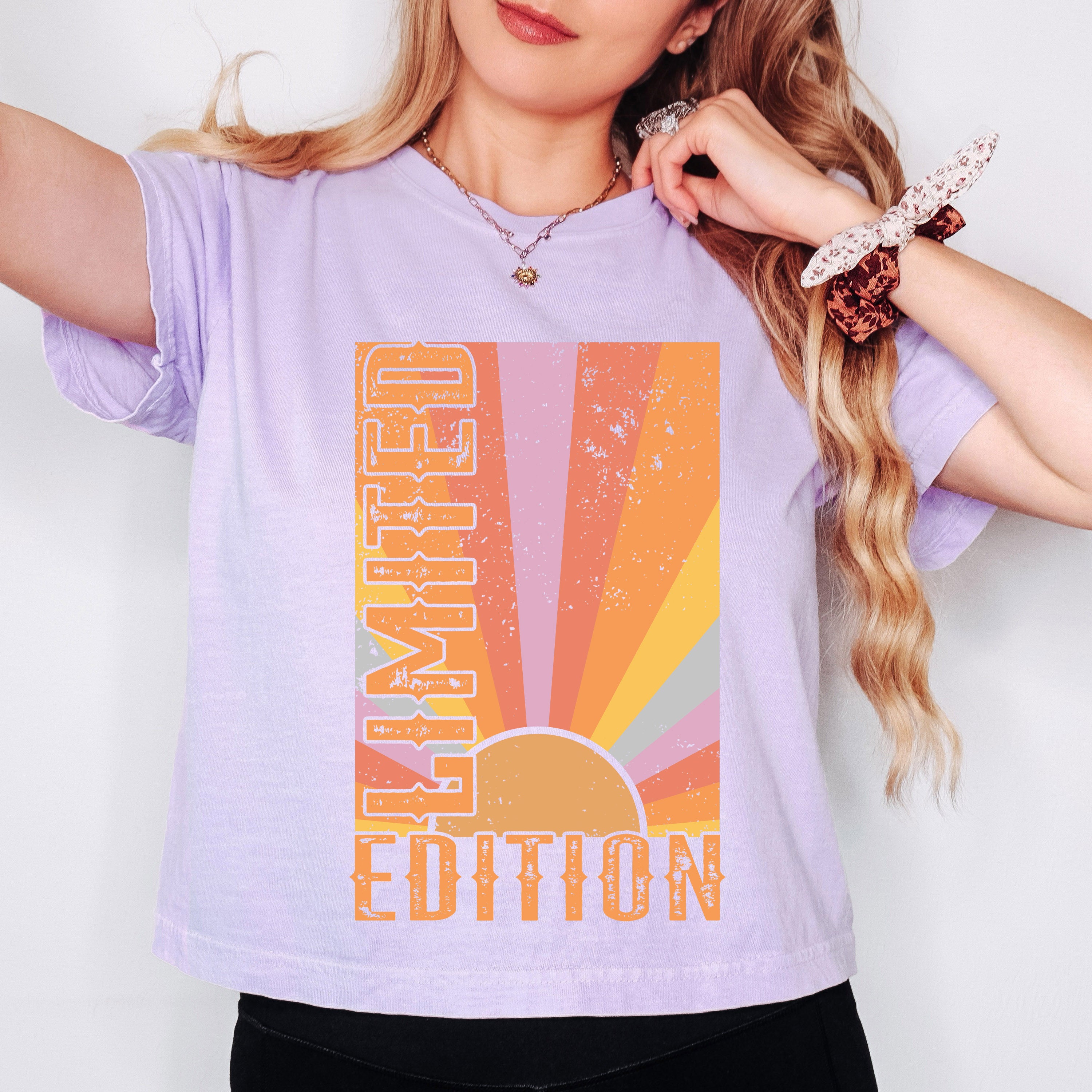 Limited Edition Sun | Relaxed Fit Cropped Tee