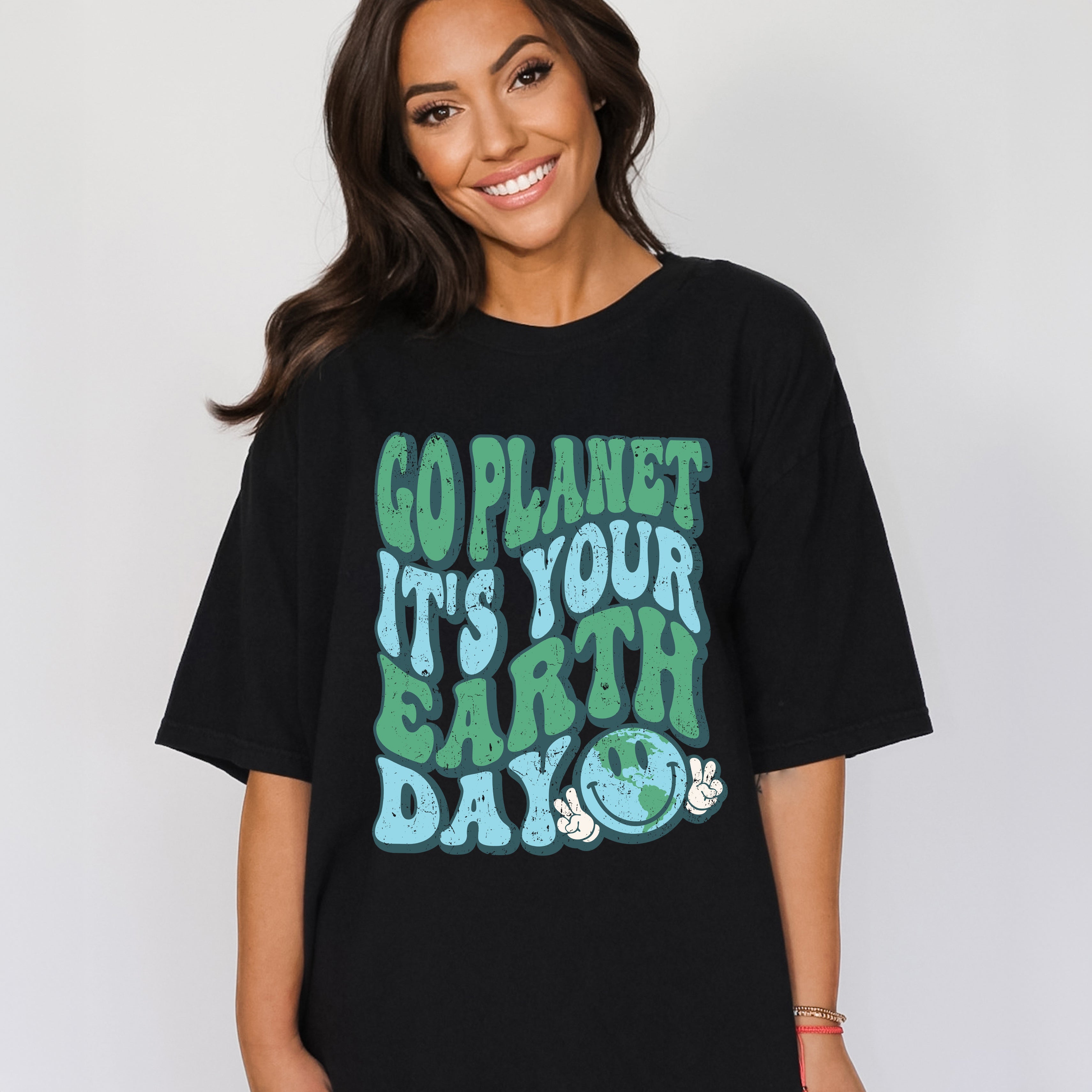 Go Planet | Garment Dyed Short Sleeve Tee