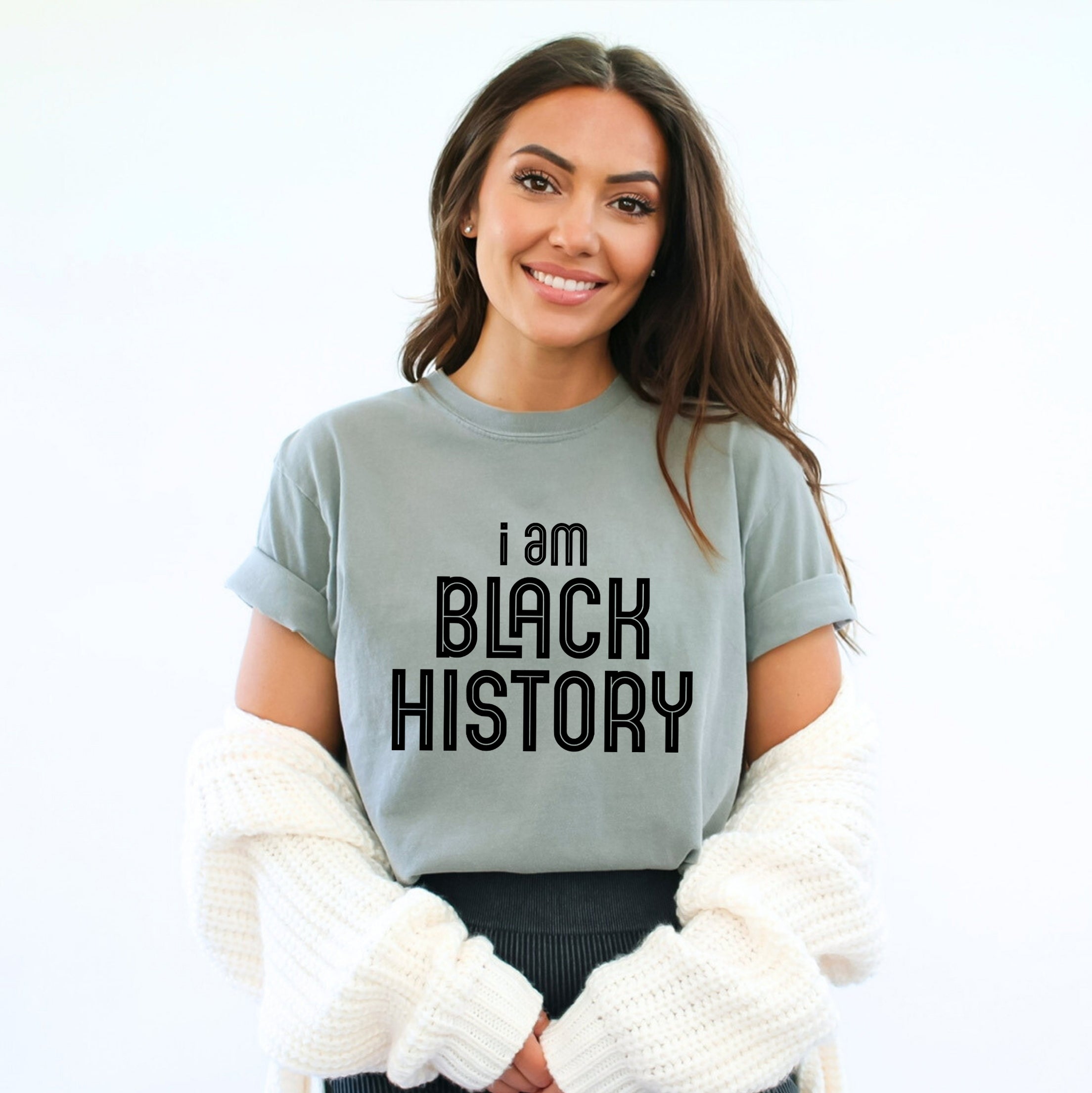 I Am Black History | Garment Dyed Tee