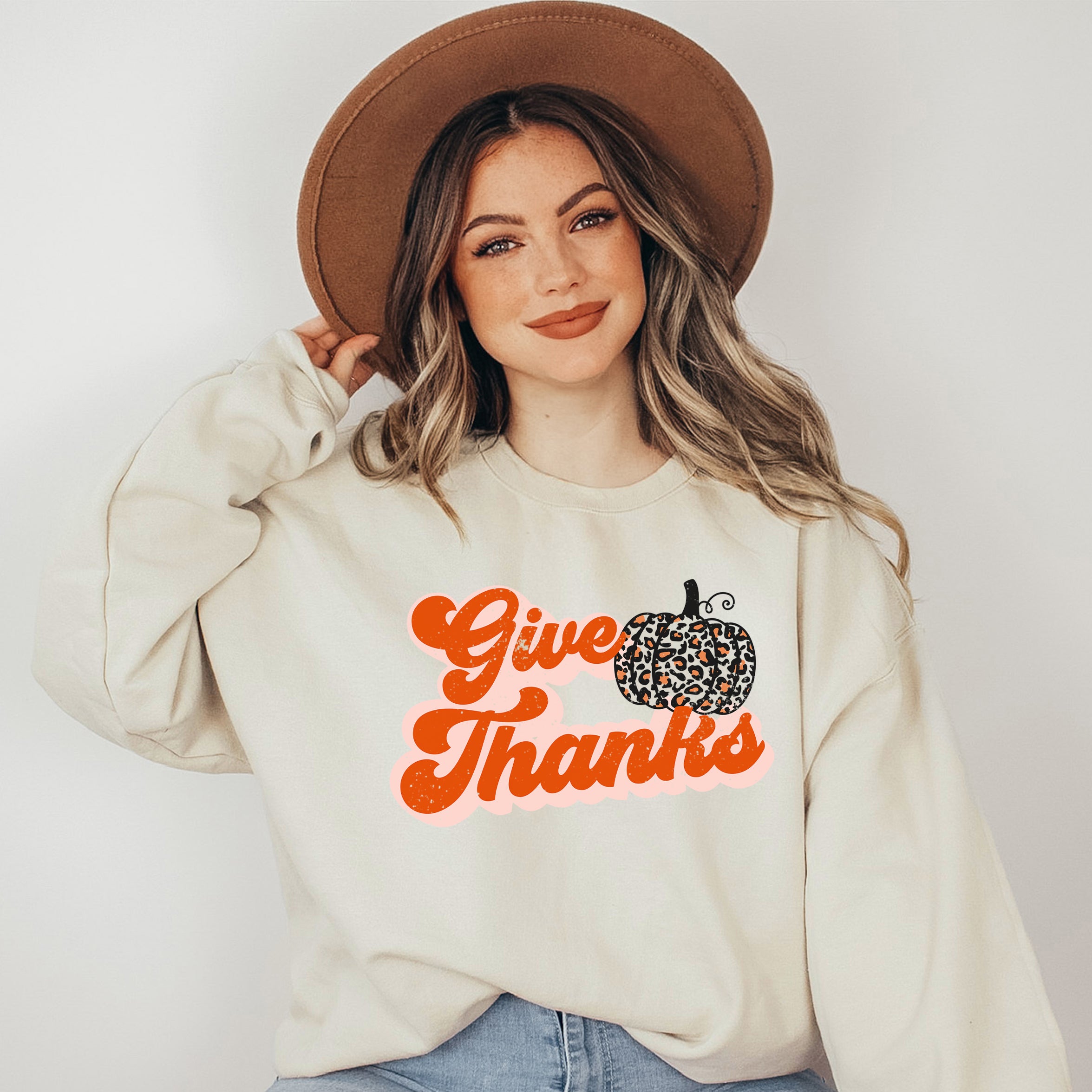 Give Thanks Pumpkin | Sweatshirt