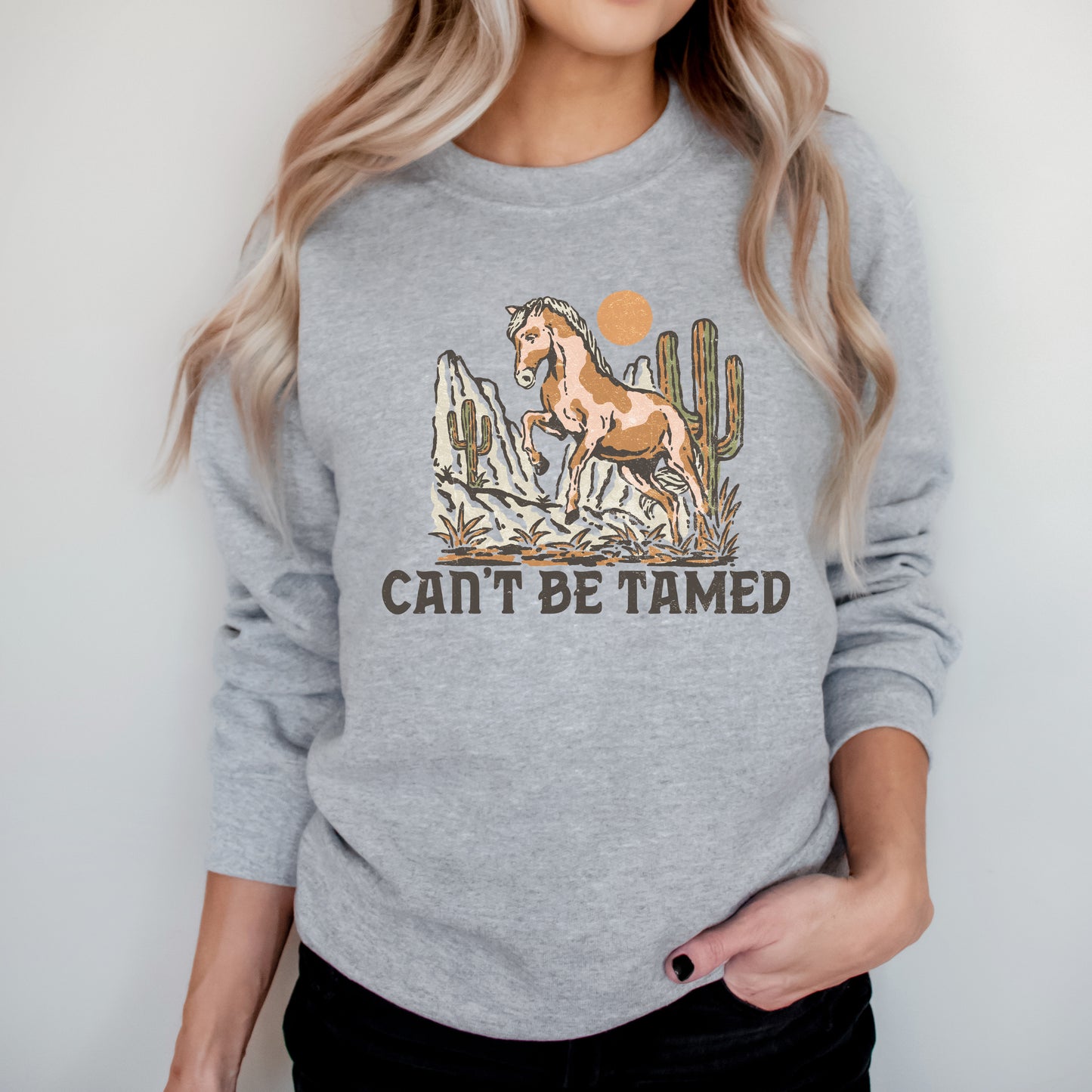 Can't Be Tamed Horse | Sweatshirt
