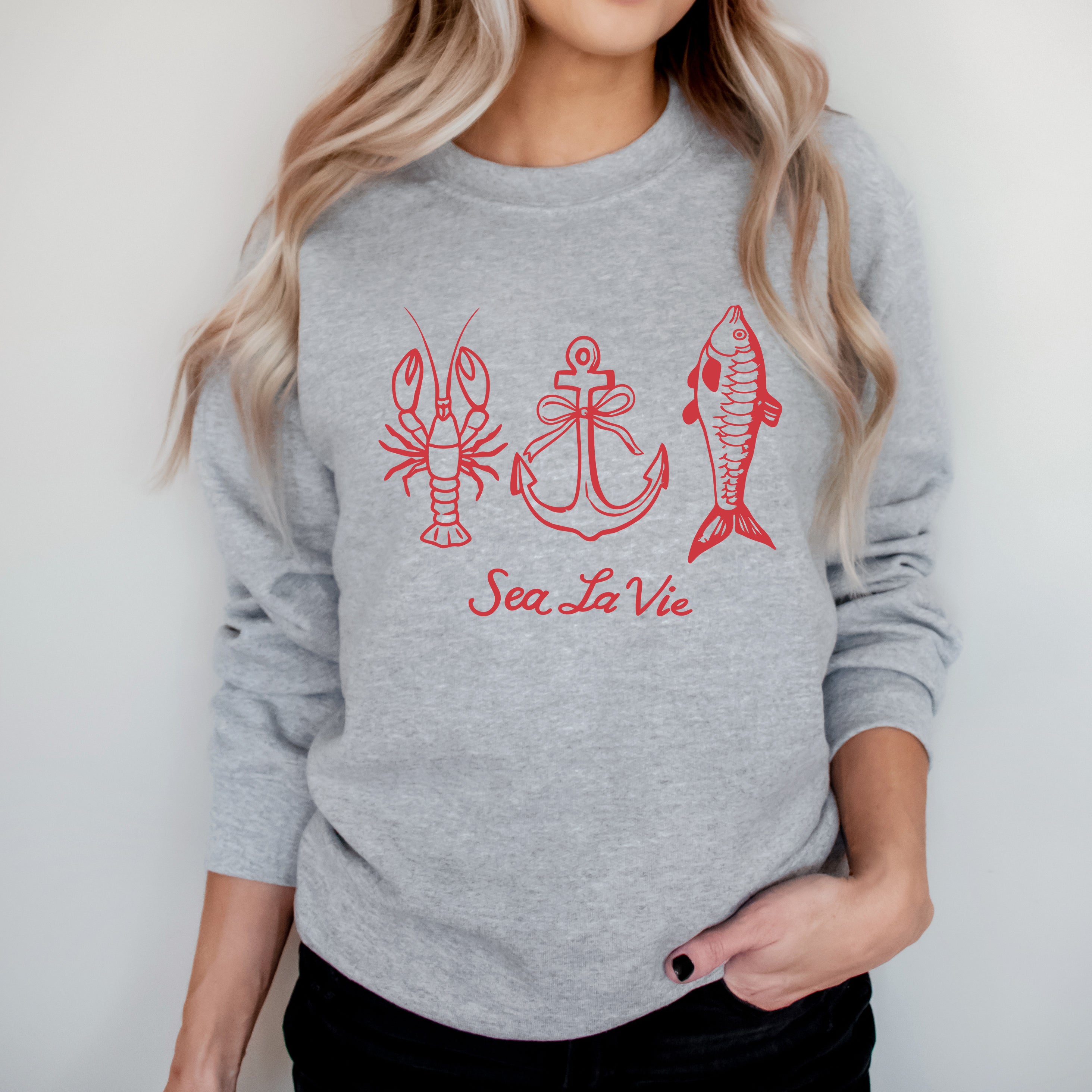 Sea La Vie 3 Across | Sweatshirt