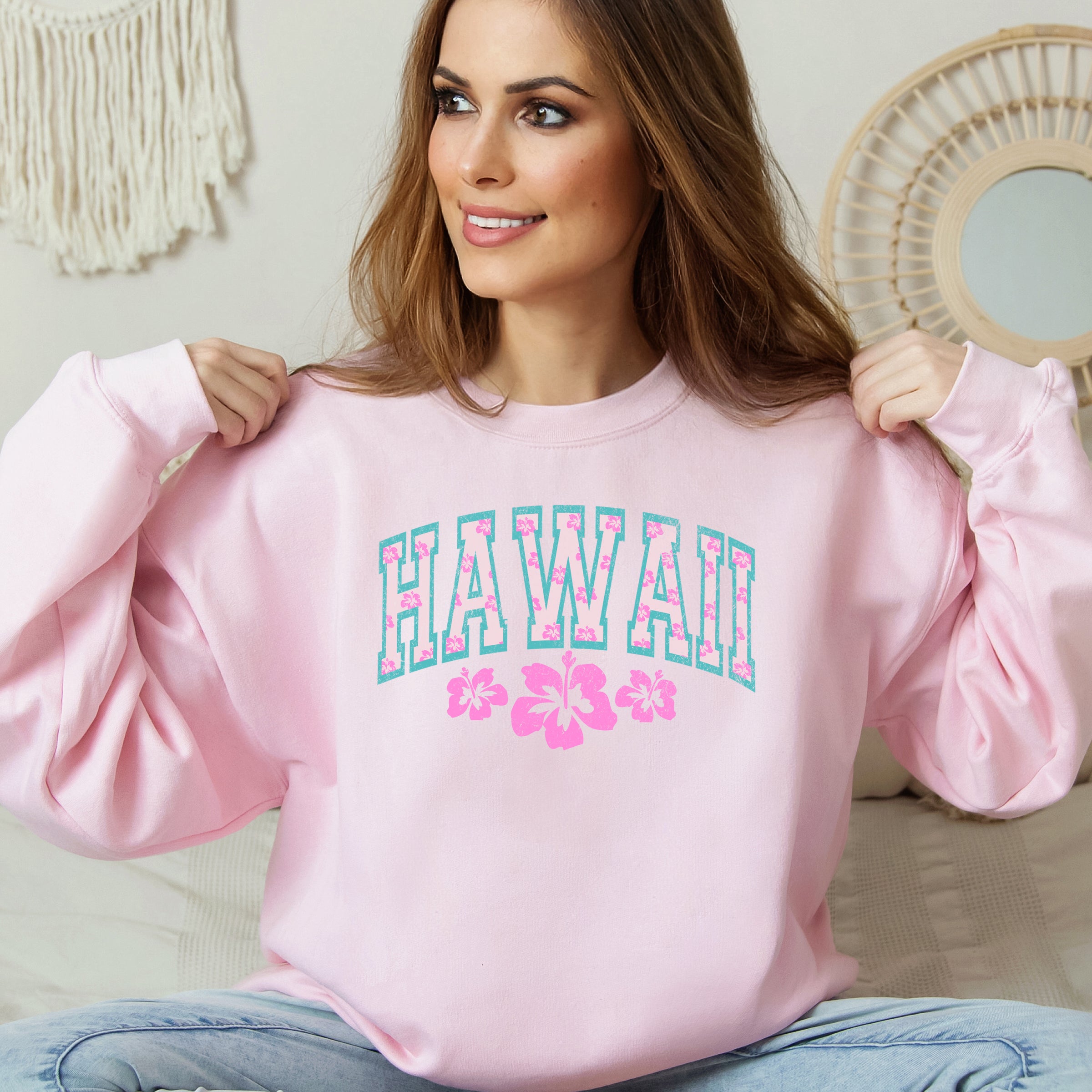 Hawaii Varsity Grunge | Sweatshirt