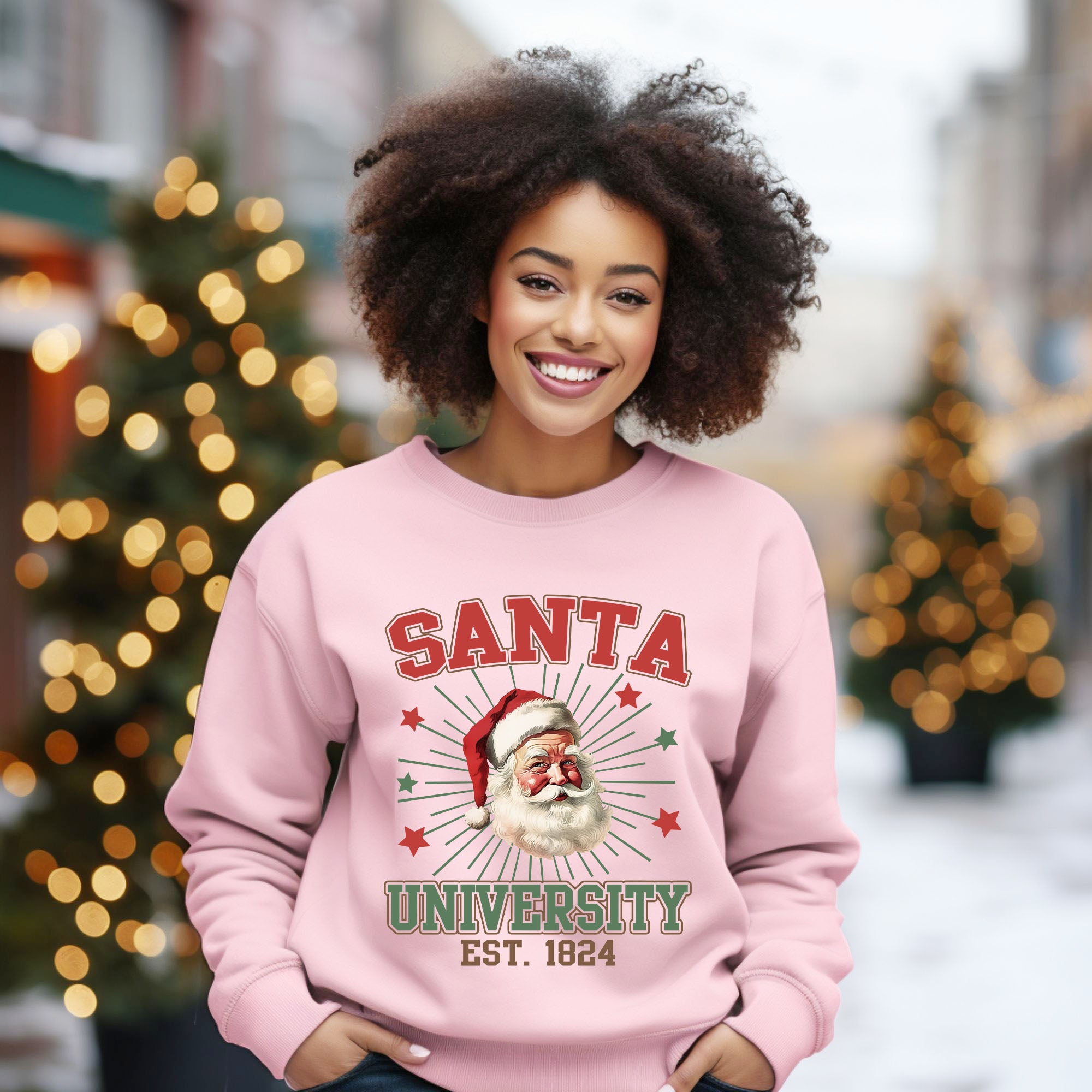 Santa University Stars | Sweatshirt