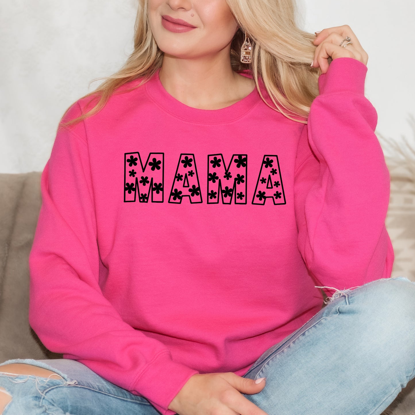 Flower Mama Bold | Sweatshirt