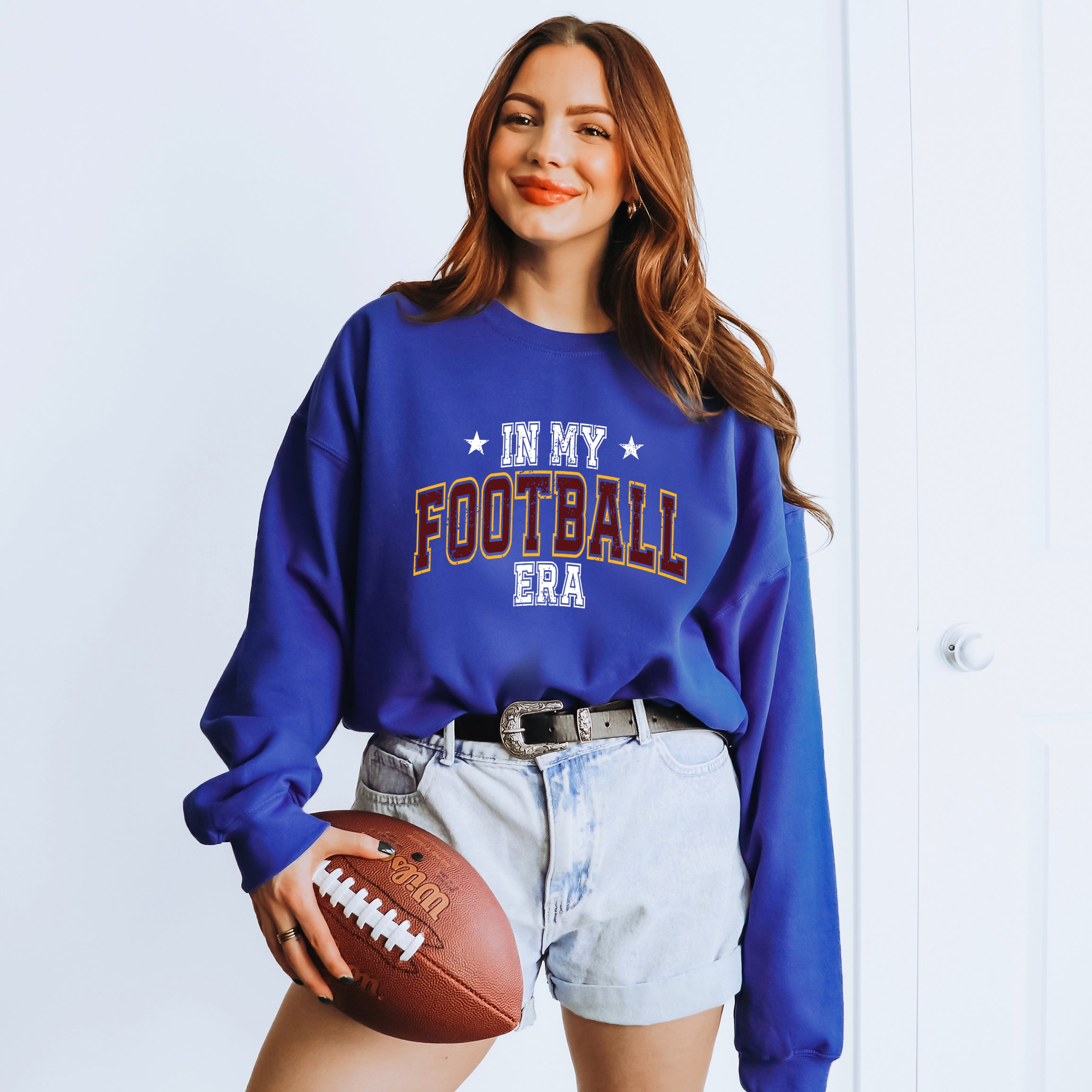 In My Football Era - Maroon | Sweatshirt