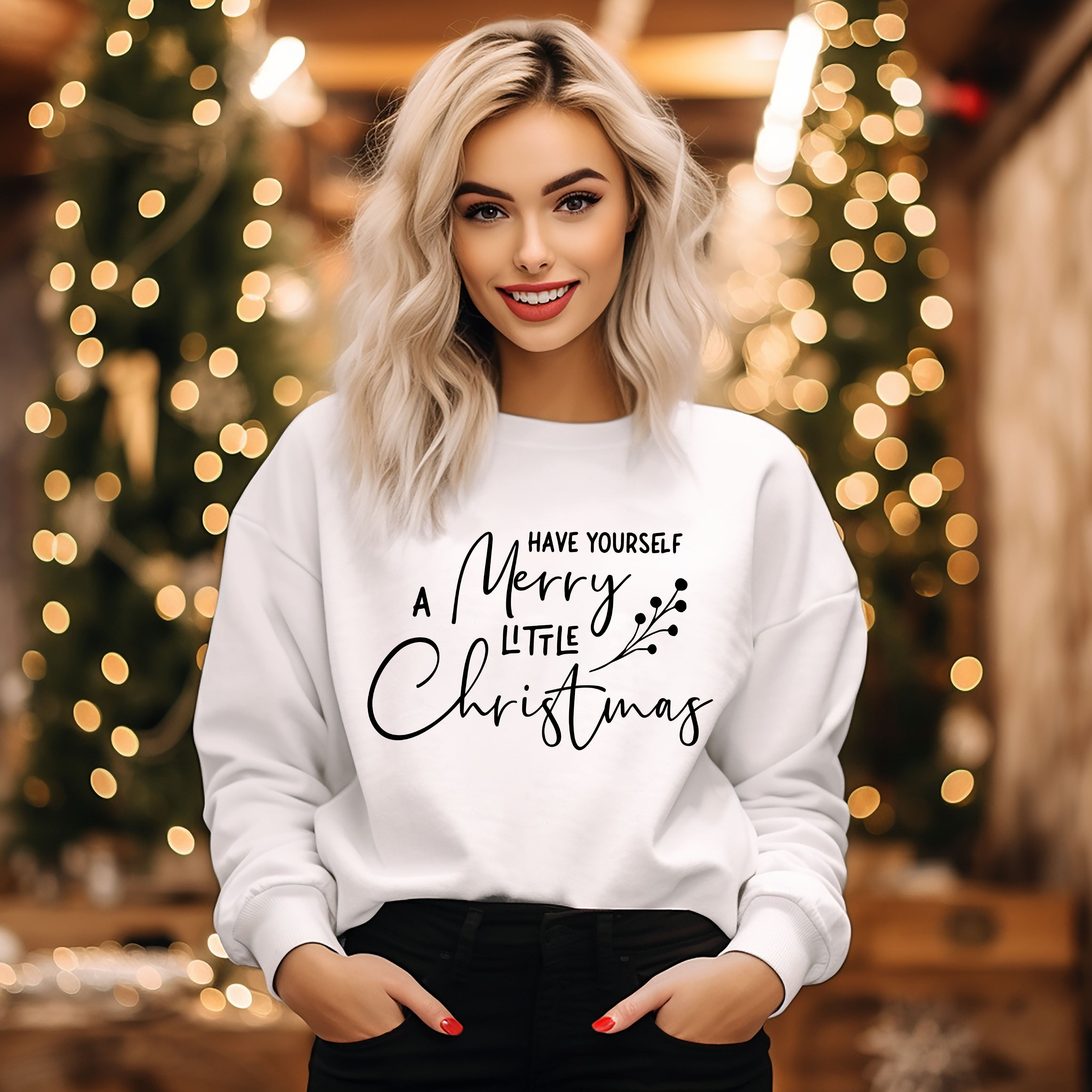 Have Yourself A Merry Little Christmas Berries | Sweatshirt