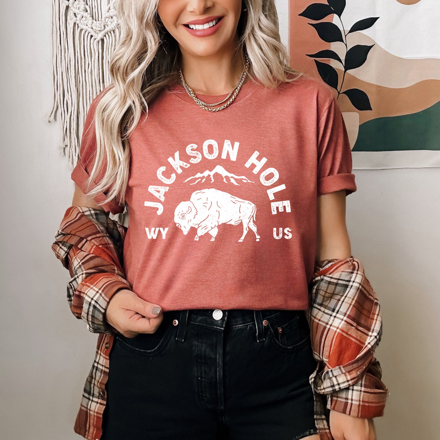 Jackson Hole Mountains | Short Sleeve Graphic Tee