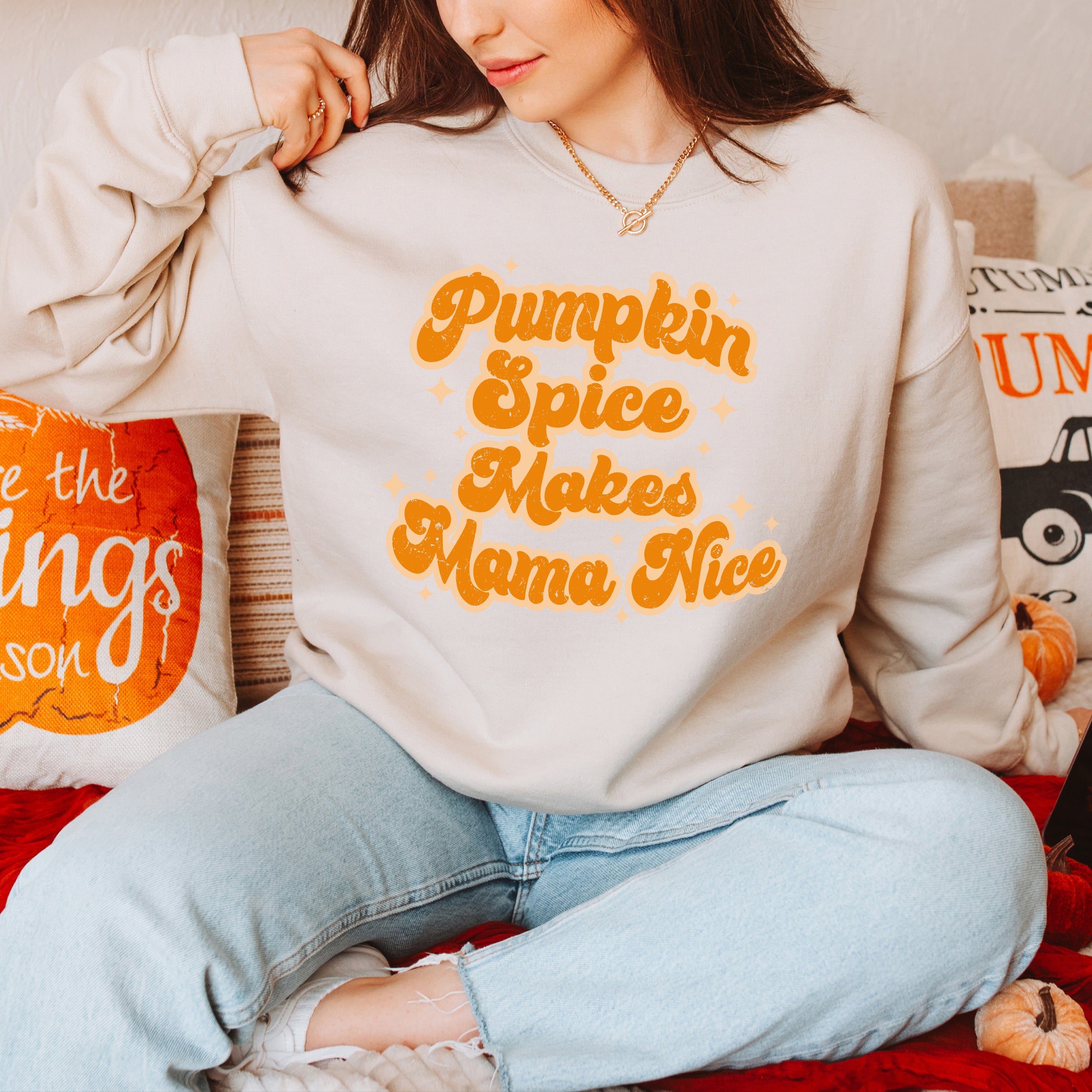 Pumpkin Spice Makes Mama Nice | Sweatshirt