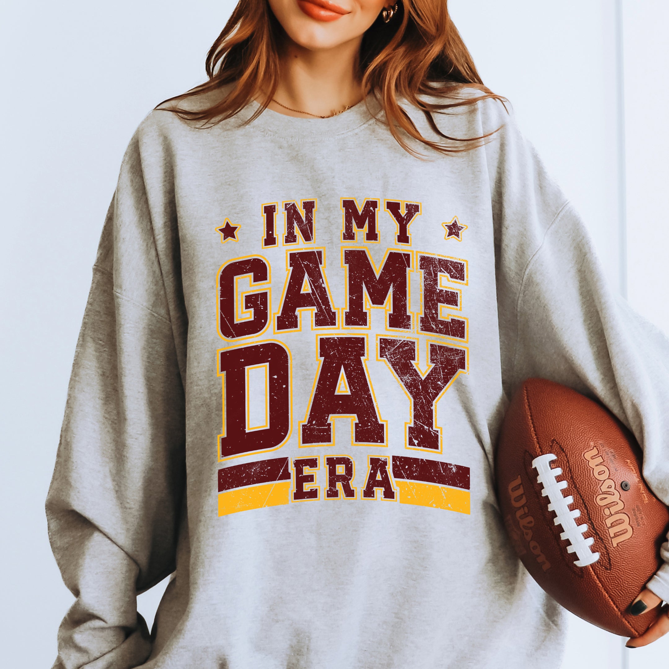In My Game Day Era - Maroon | Sweatshirt