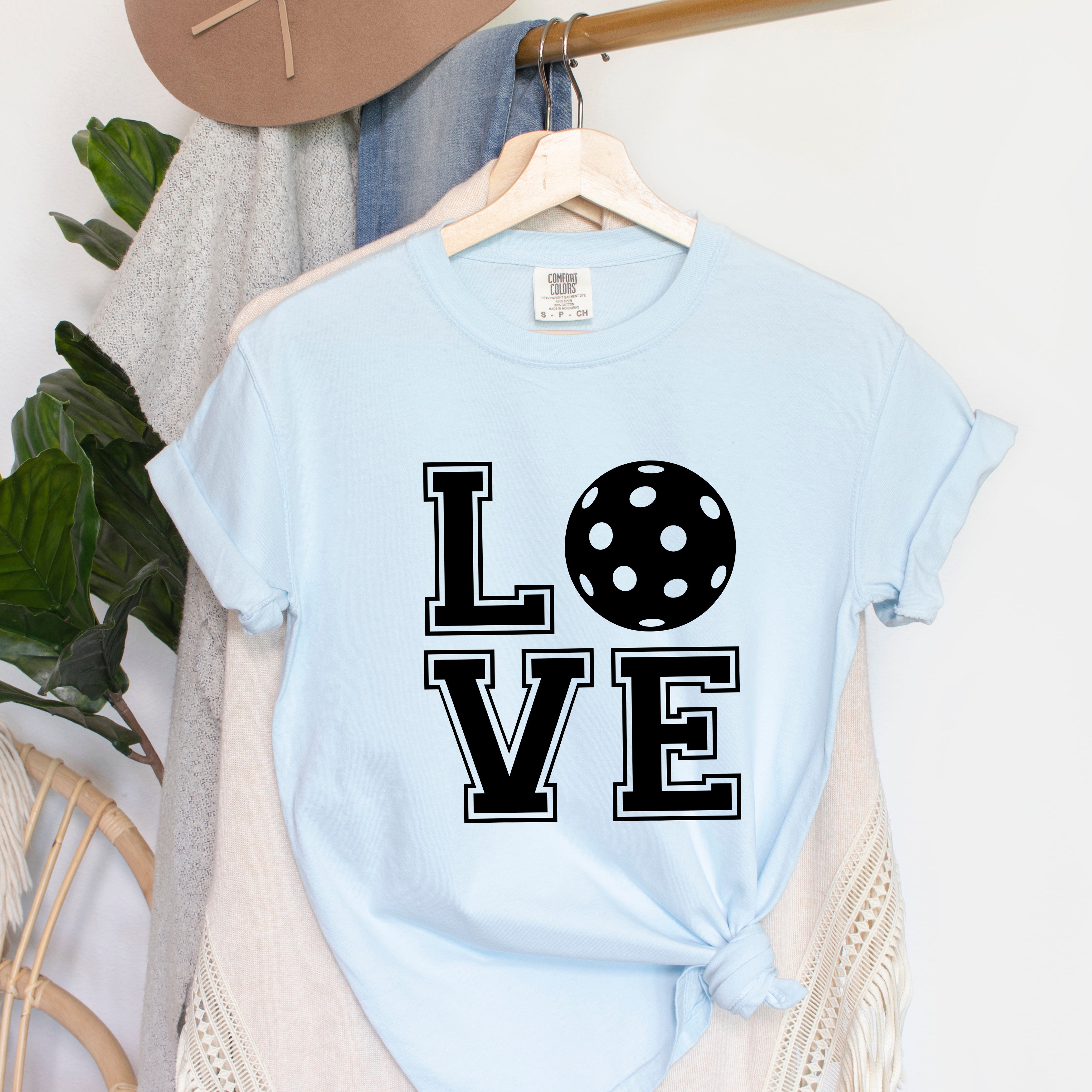 Pickleball Love | Garment Dyed Short Sleeve Tee