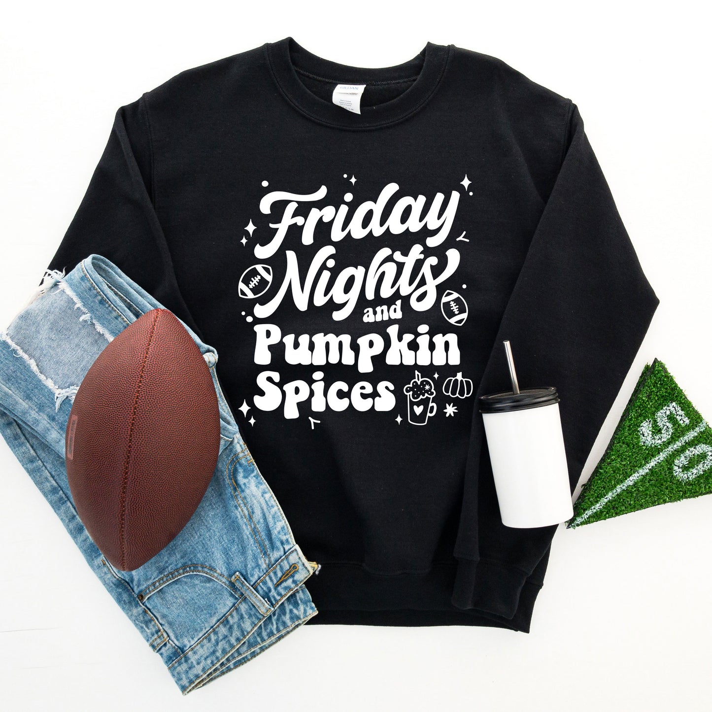 Friday Nights And Pumpkin Spices | Sweatshirt