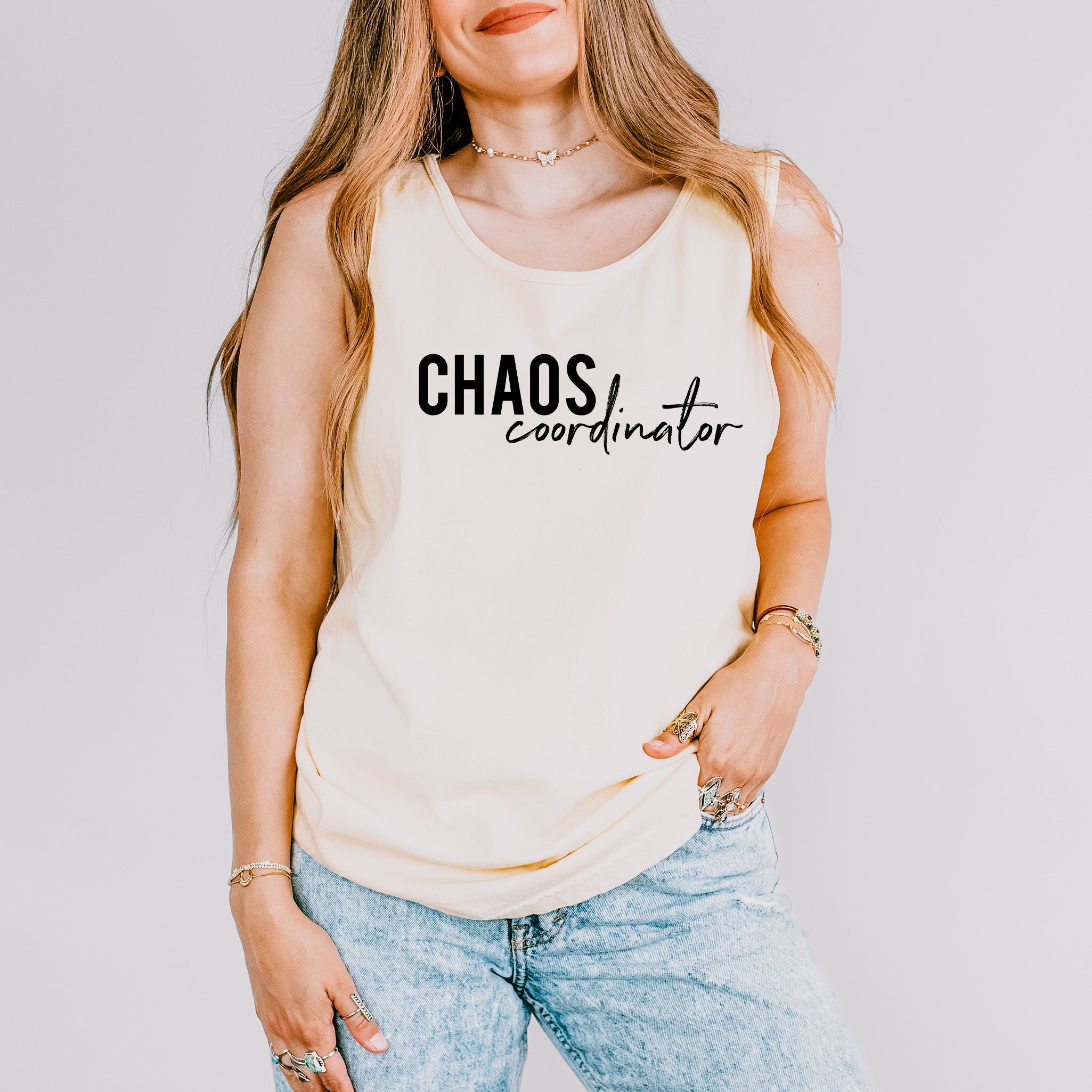 Chaos Coordinator | Garment Dyed Tank