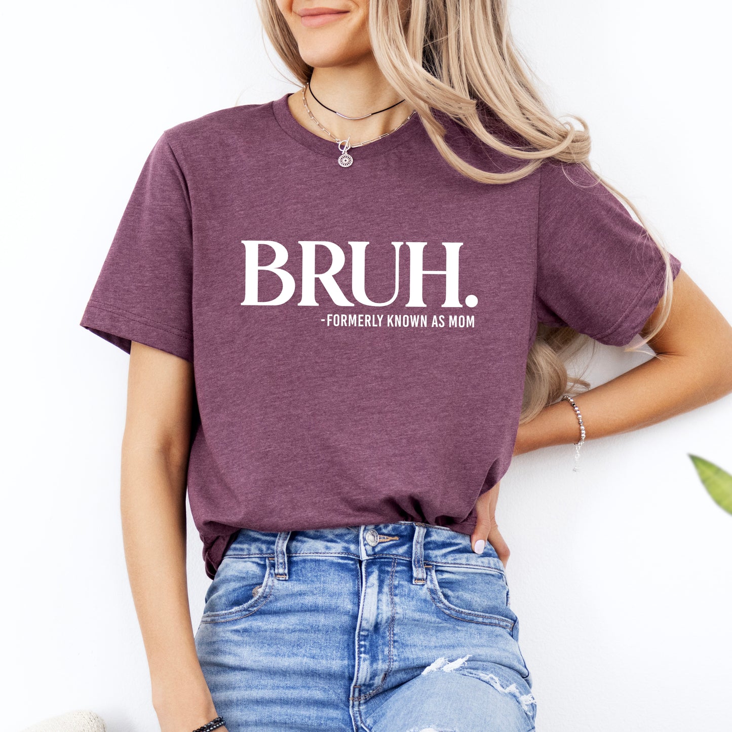 Bruh Formerly Mom | Short Sleeve Graphic Tee