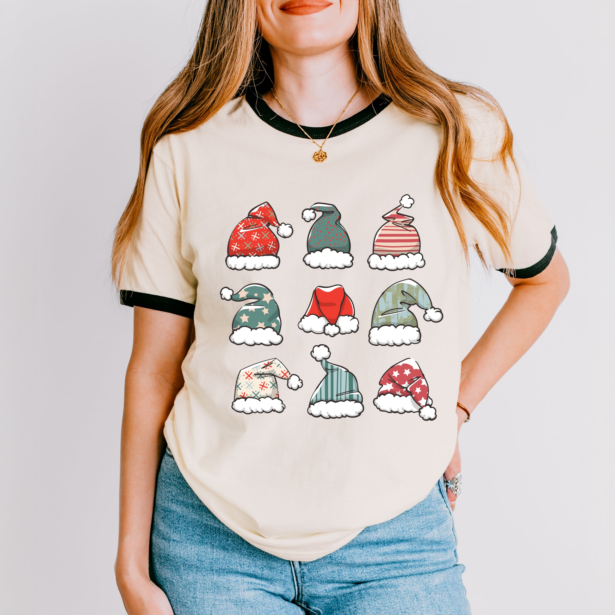 Santa Hat Chart | Ringer Tee