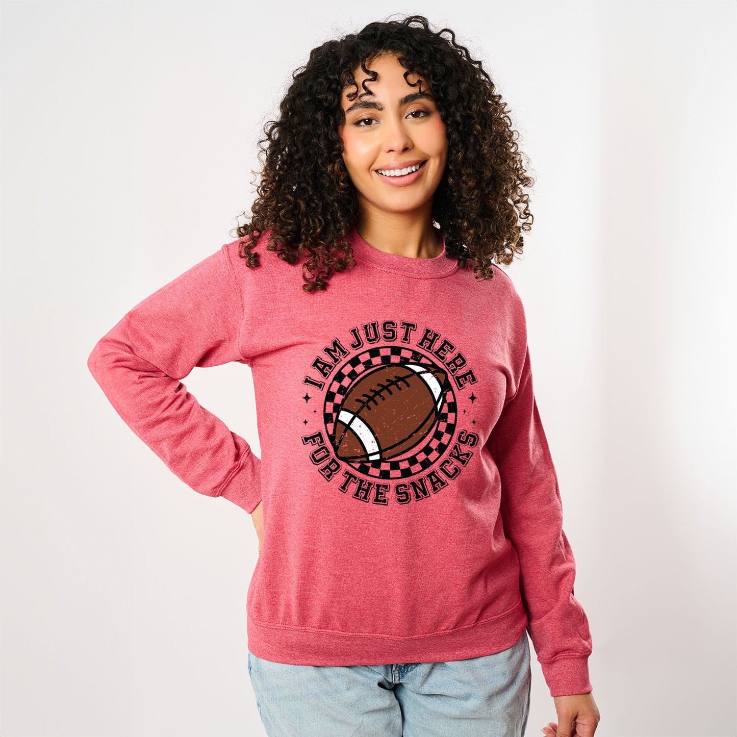 I Am Just Here For The Snacks | Sweatshirt