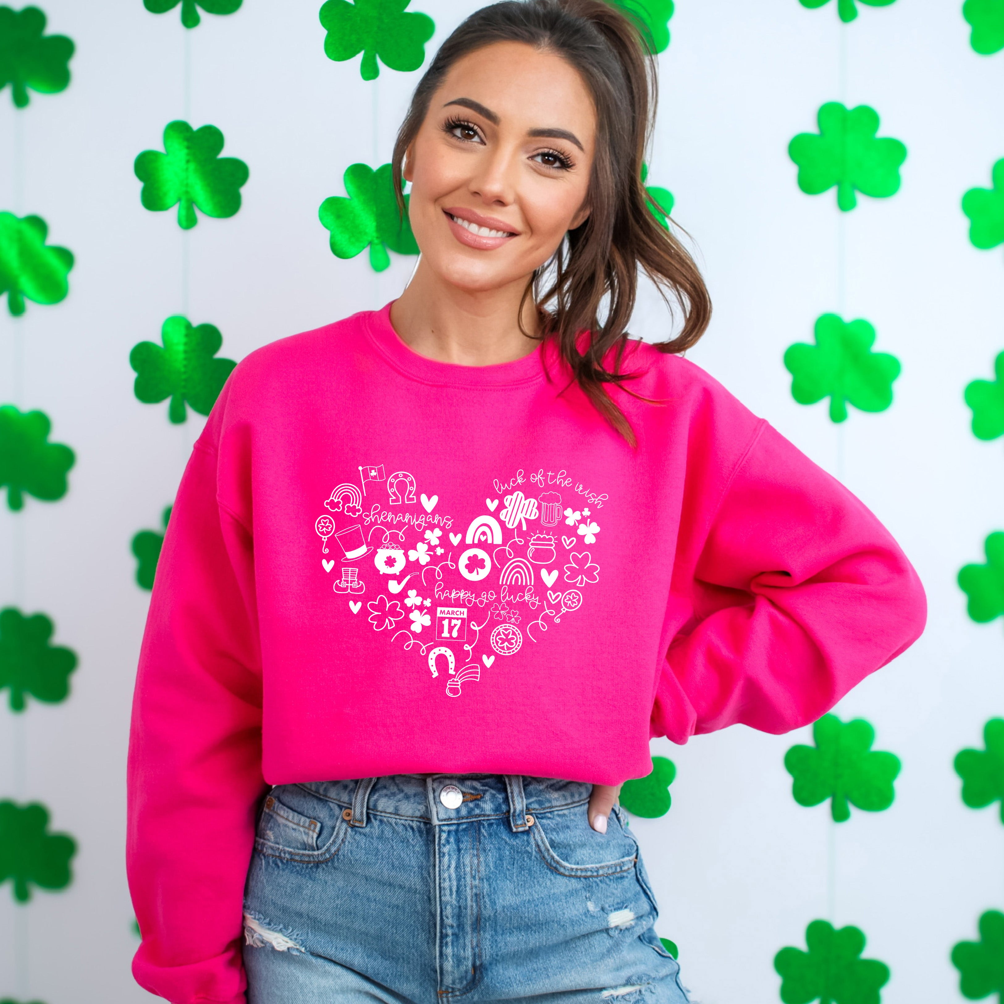 St. Patrick's Heart | Sweatshirt