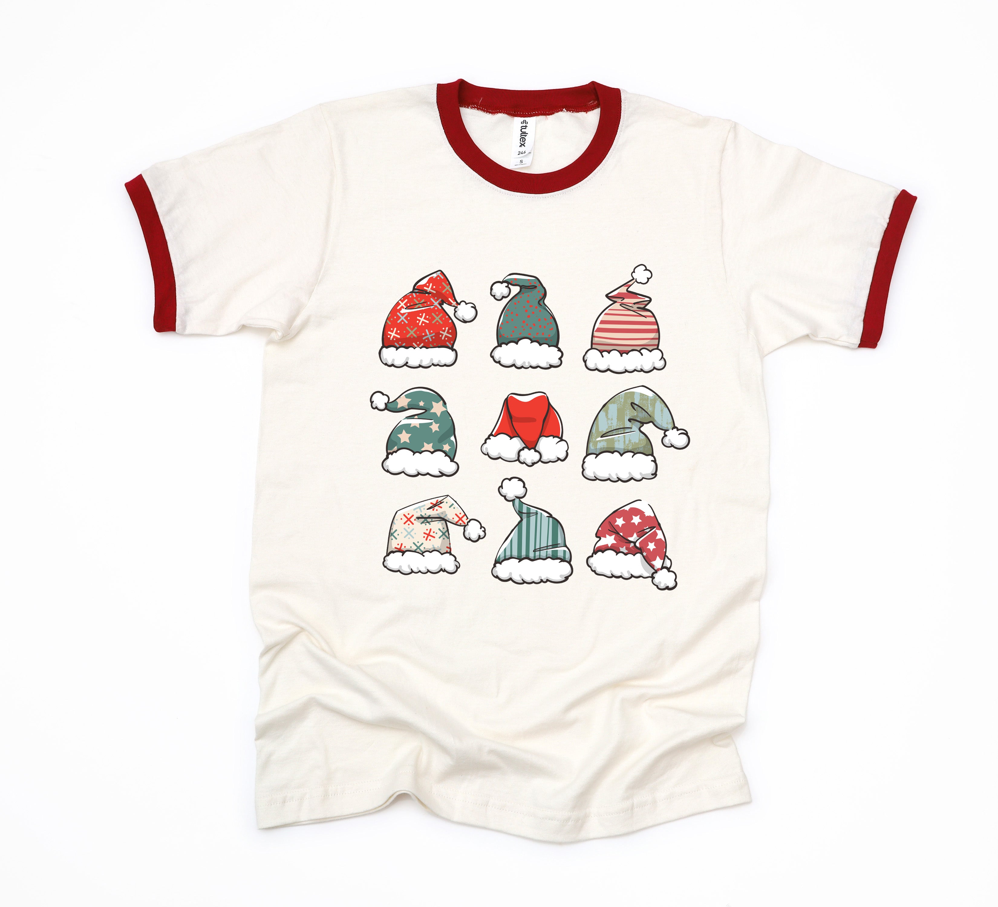 Santa Hat Chart | Ringer Tee