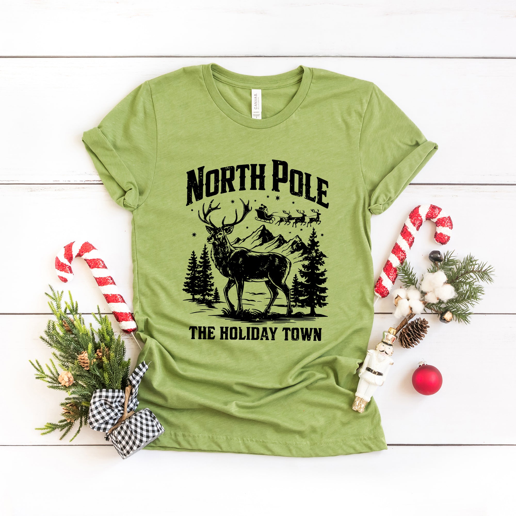 The Holiday Town | Short Sleeve Crewneck