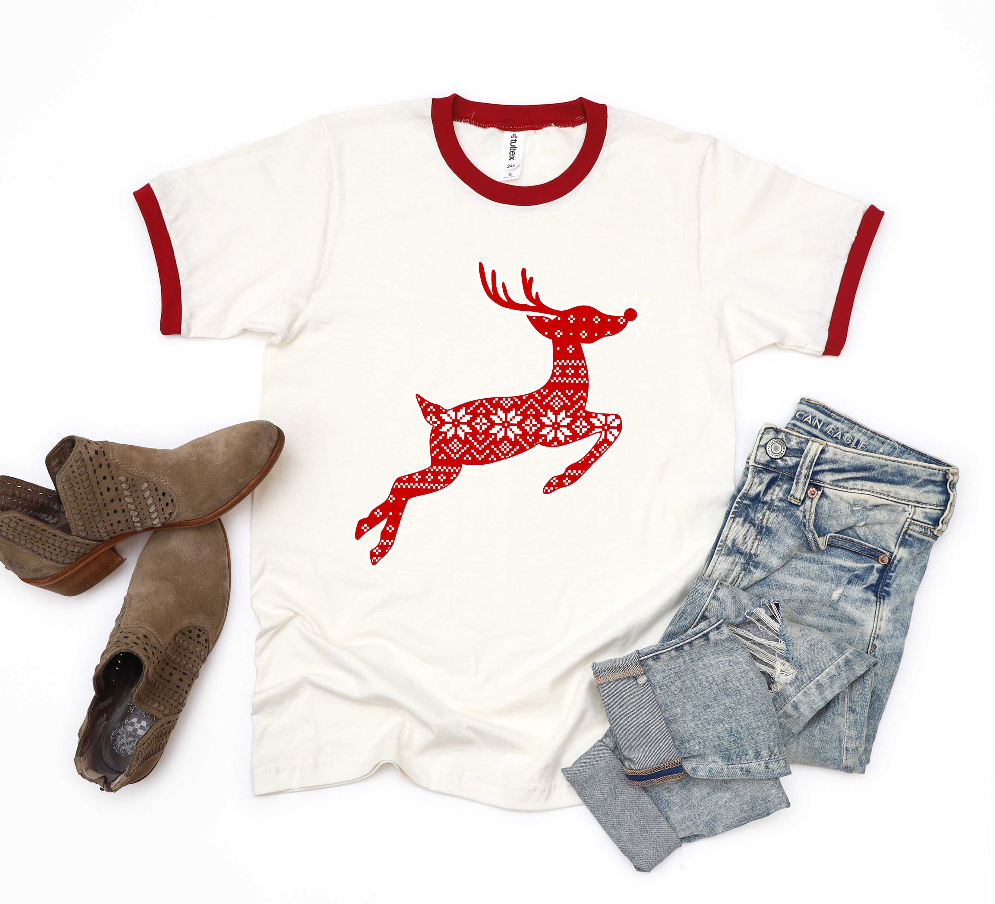 Rudolph Sweater | Ringer Tee