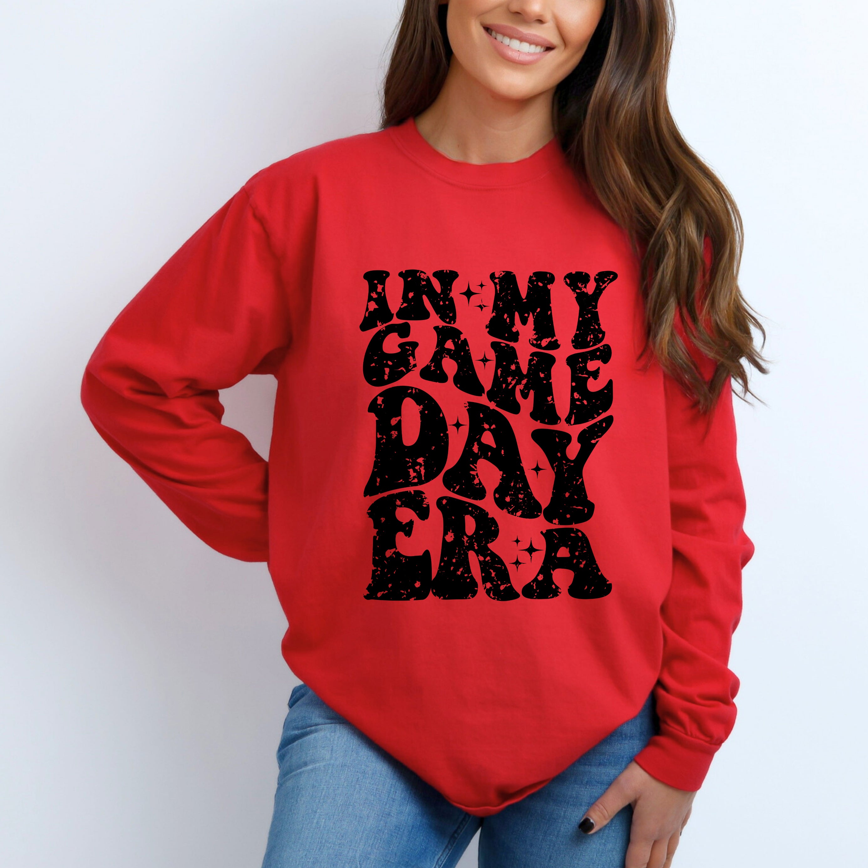 In My Game Day Era | Garment Dyed Long Sleeve