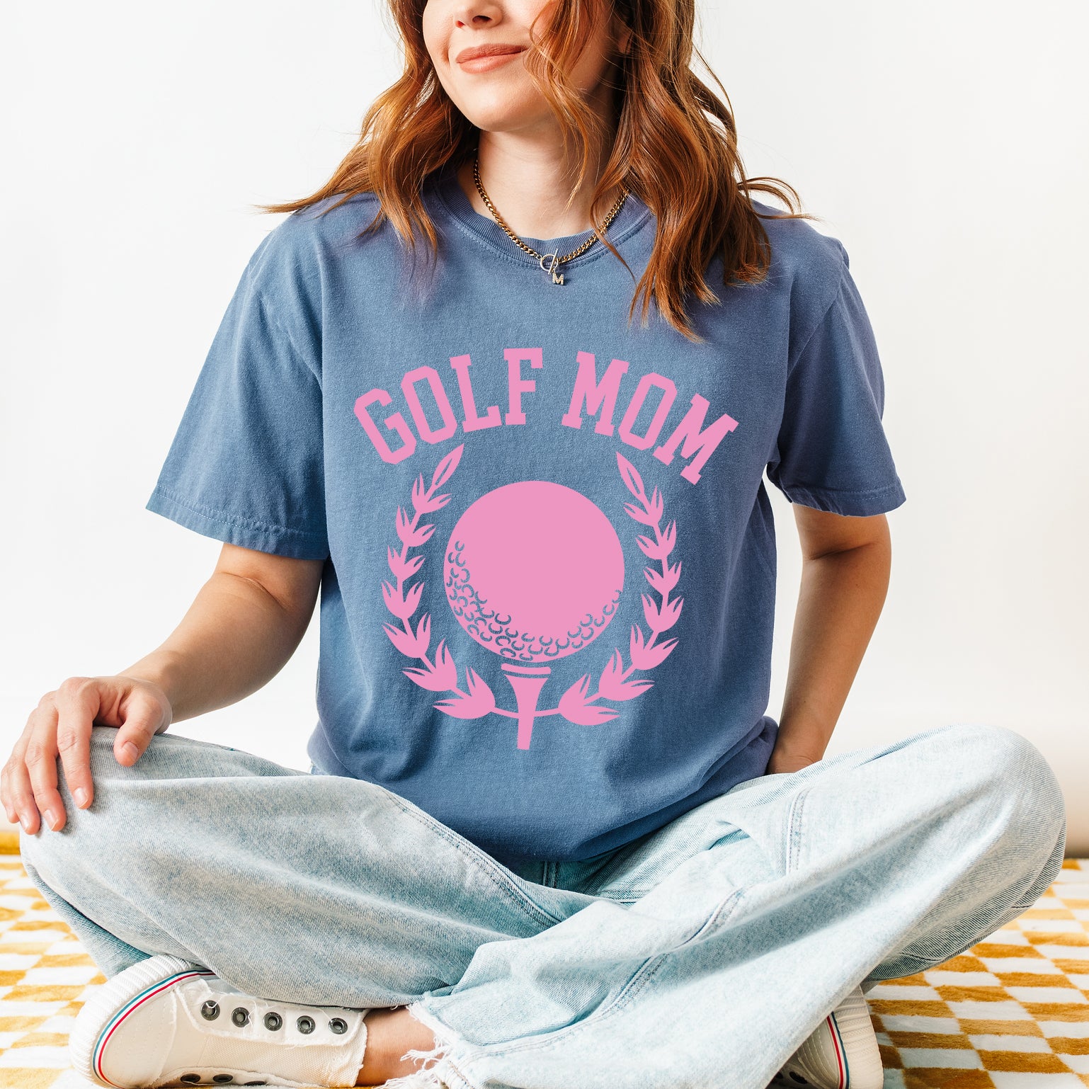 Golf Mom Tee | Garment Dyed Short Sleeve Tee