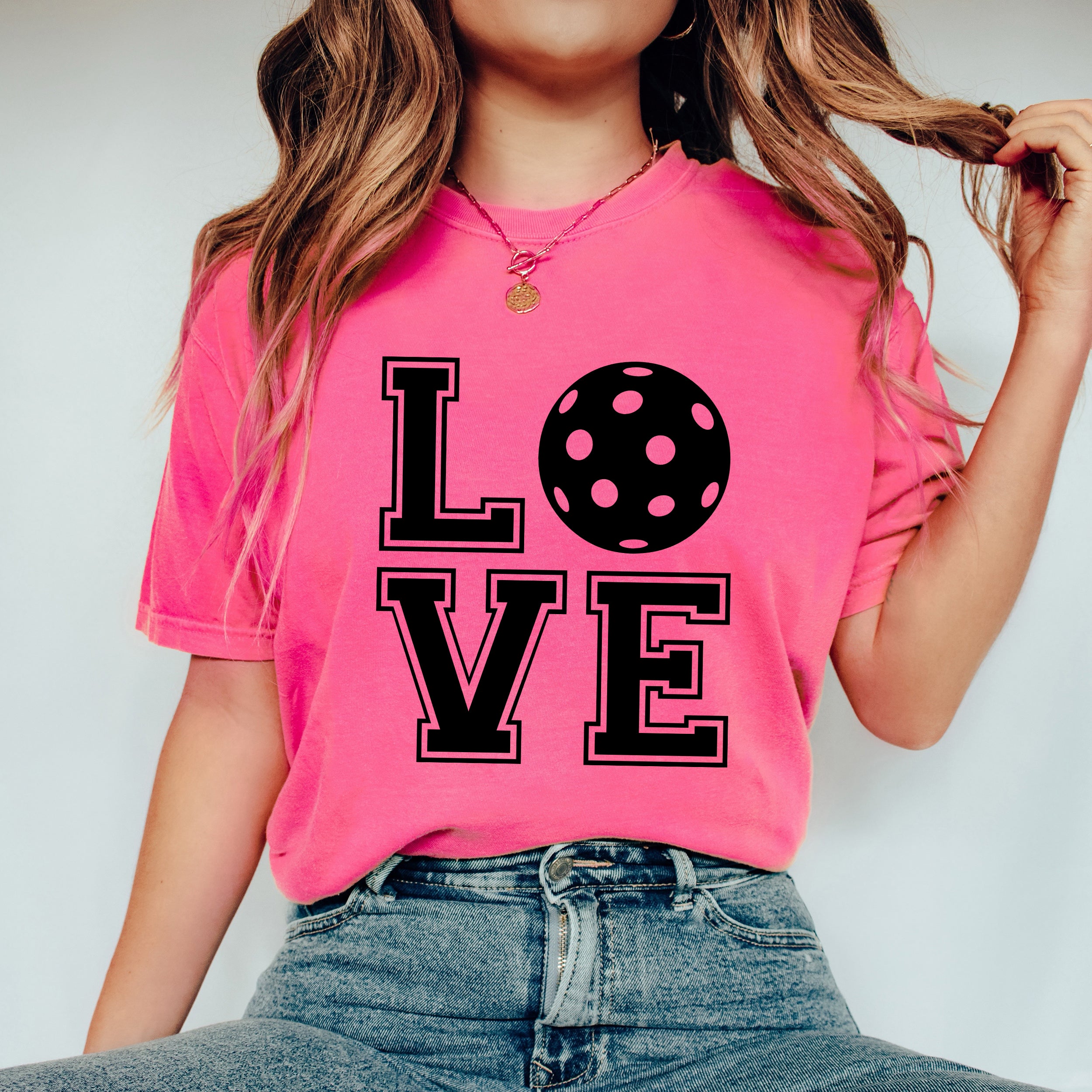 Pickleball Love | Garment Dyed Short Sleeve Tee