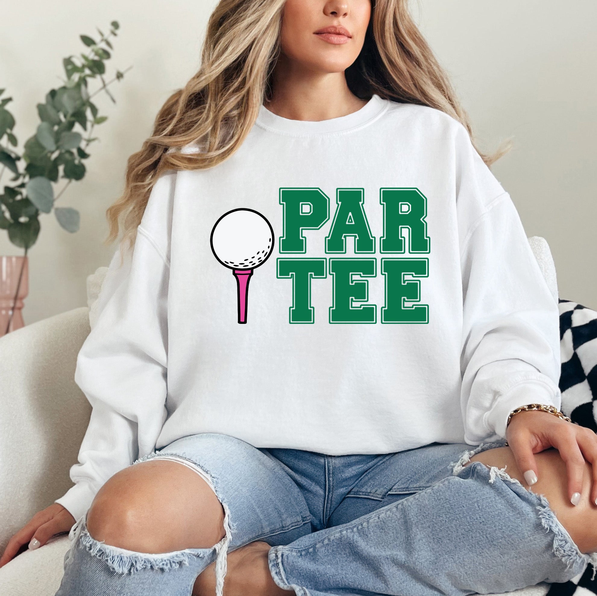 Golf Par Tee Varsity | Sweatshirt