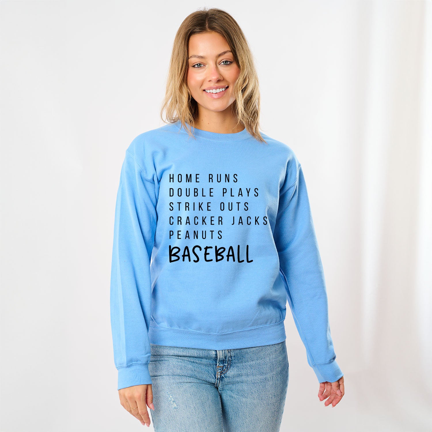 Baseball Words | Sweatshirt