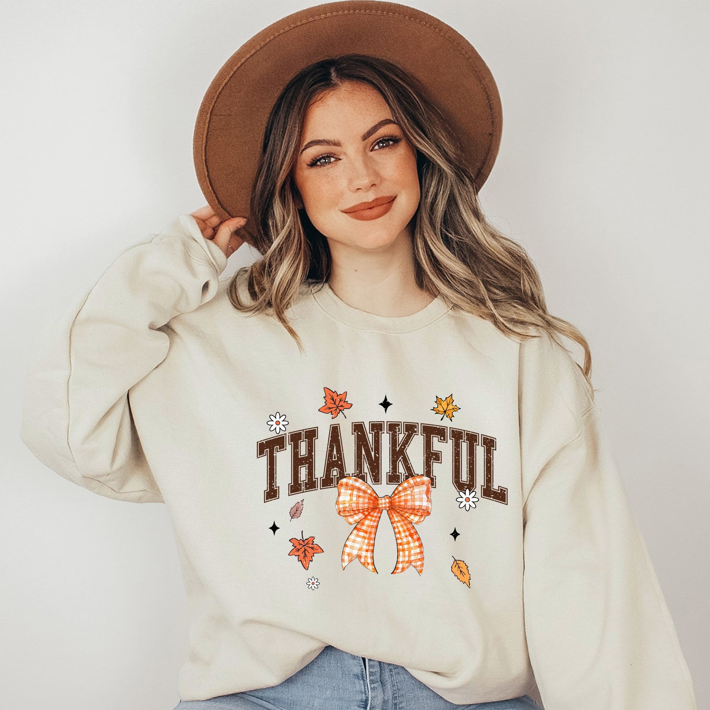 Coquette Thankful | Sweatshirt