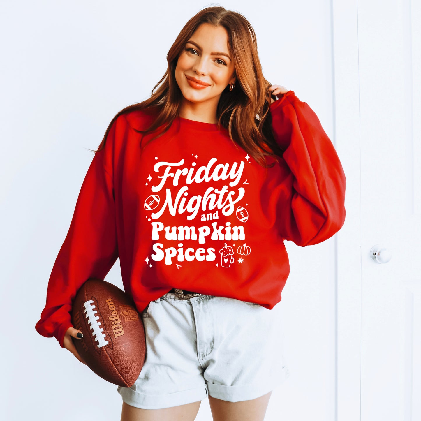 Friday Nights And Pumpkin Spices | Sweatshirt