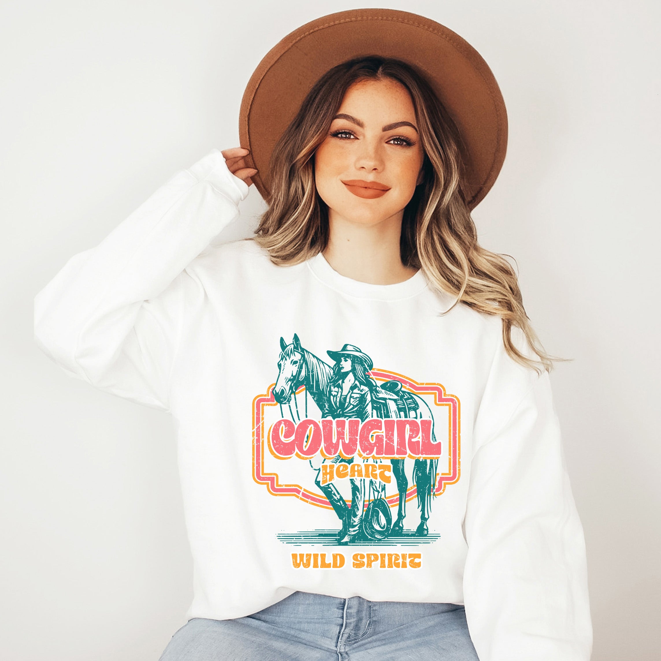 Wild Spirit Distressed | Sweatshirt