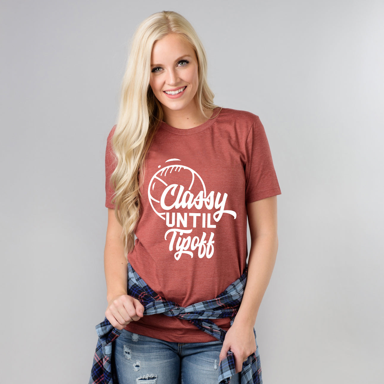 Classy Until Tipoff | Short Sleeve Graphic Tee