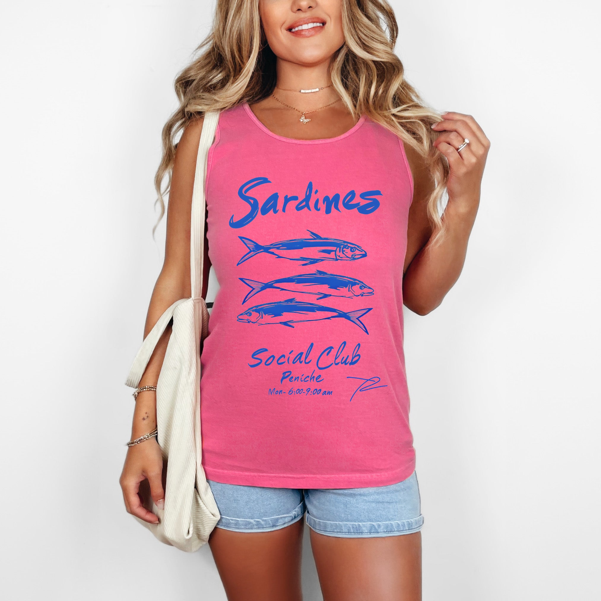Sardines Social Club | Garment Dyed Tank