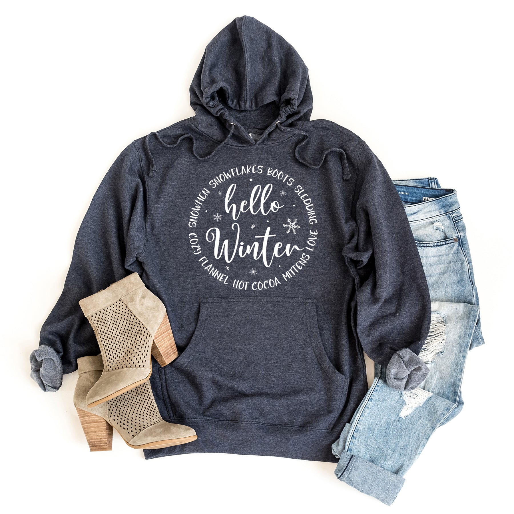 Hello Winter Circle | Hoodie