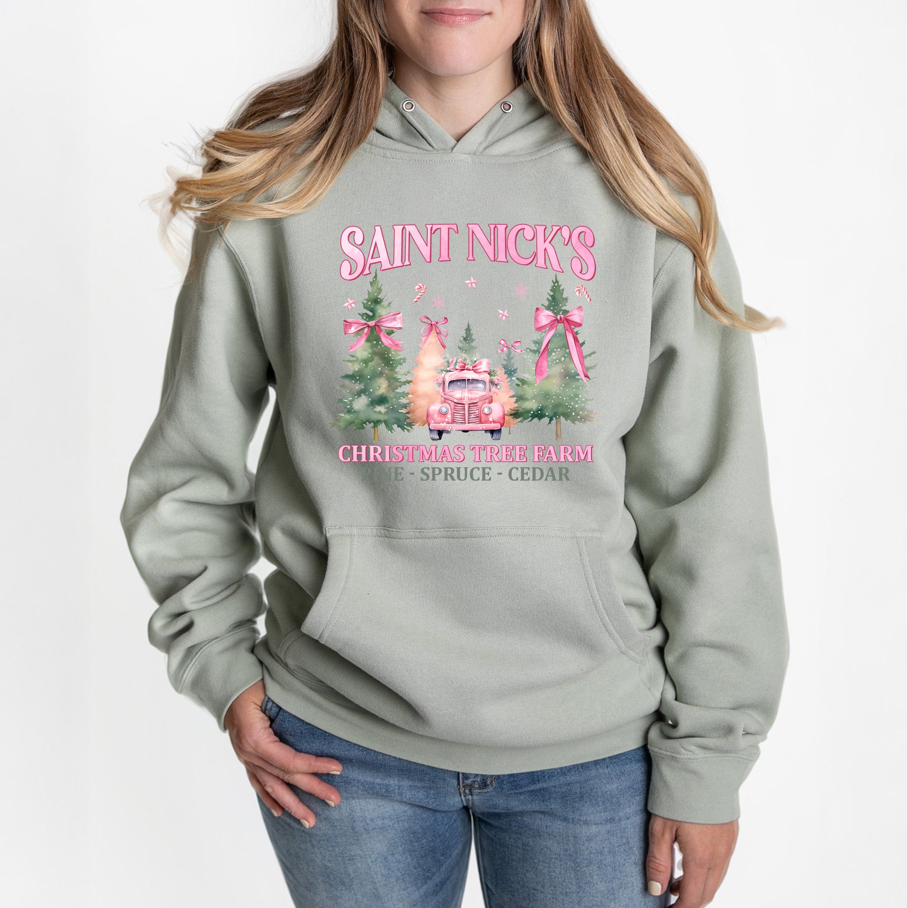 Coquette St. Nick's Tree Farm | Hoodie