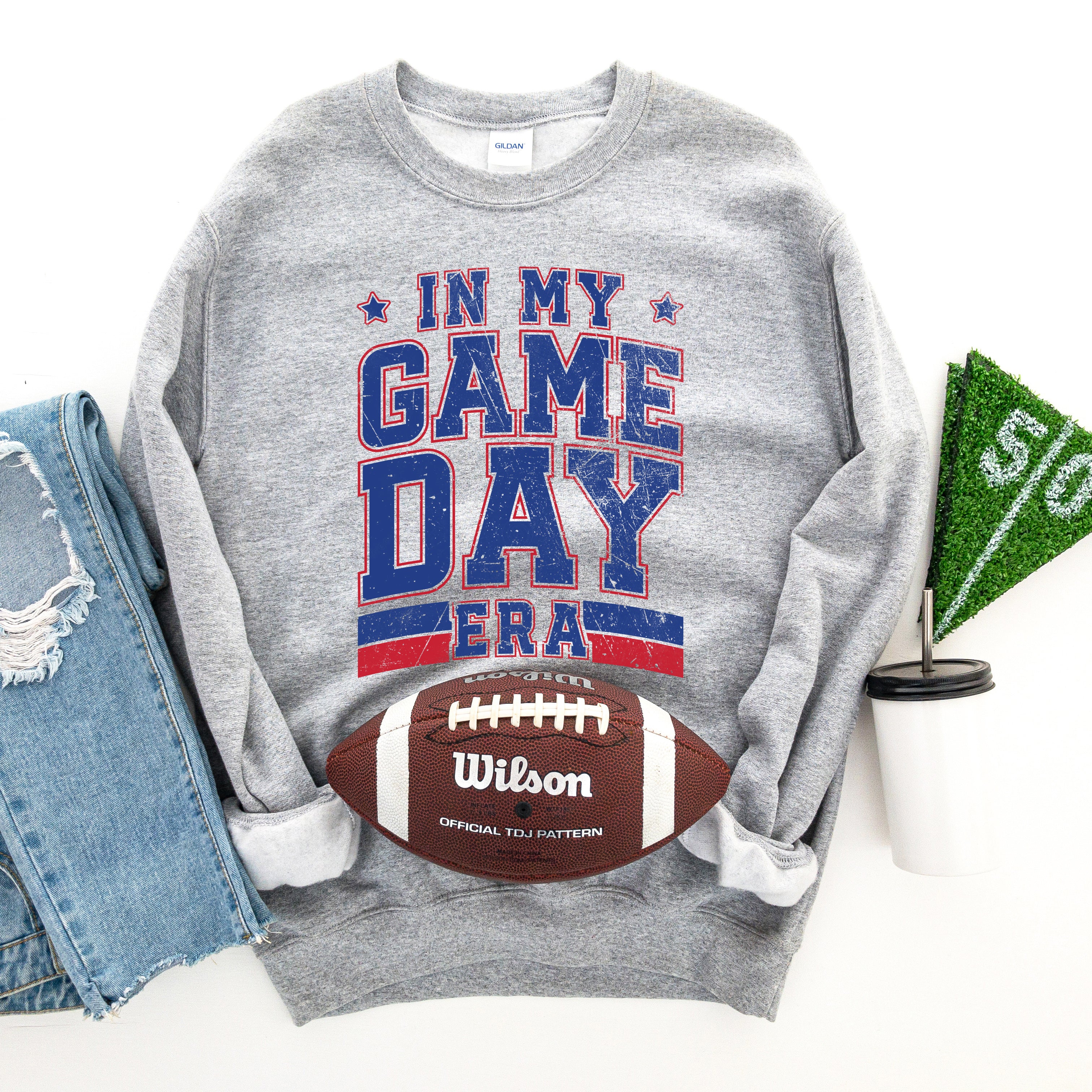 In My Game Day Era - Blue | Sweatshirt