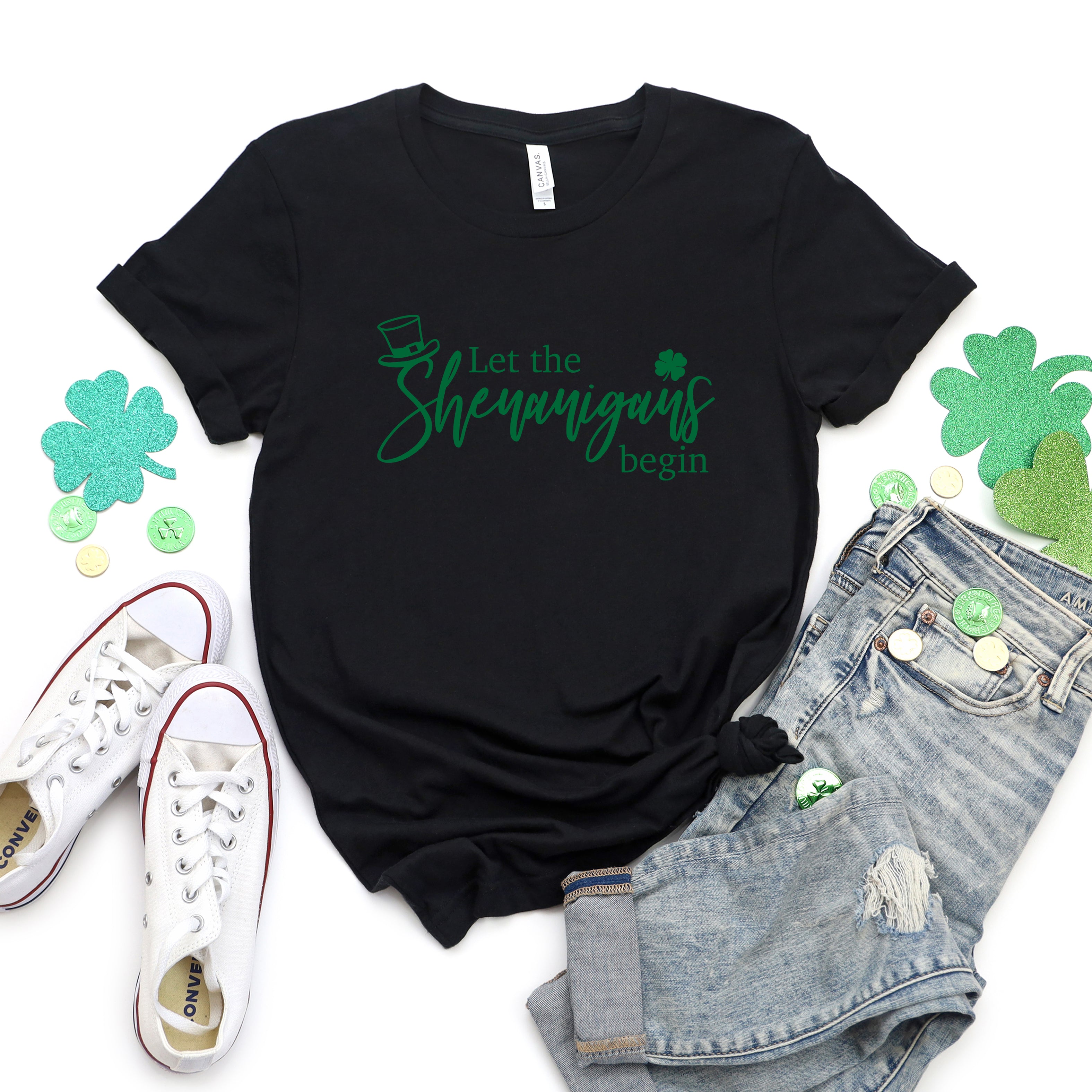 Let The Shenanigans Begin | Short Sleeve Graphic Tee