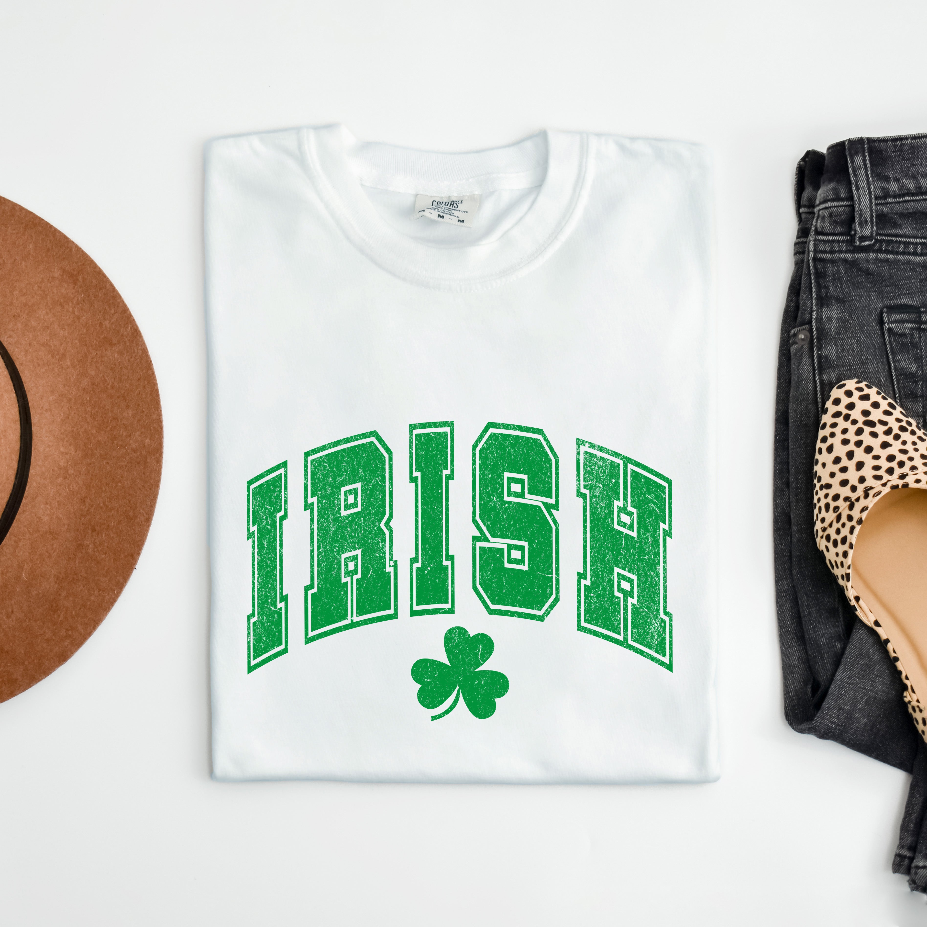 Irish Varsity Grunge | Garment Dyed Tee