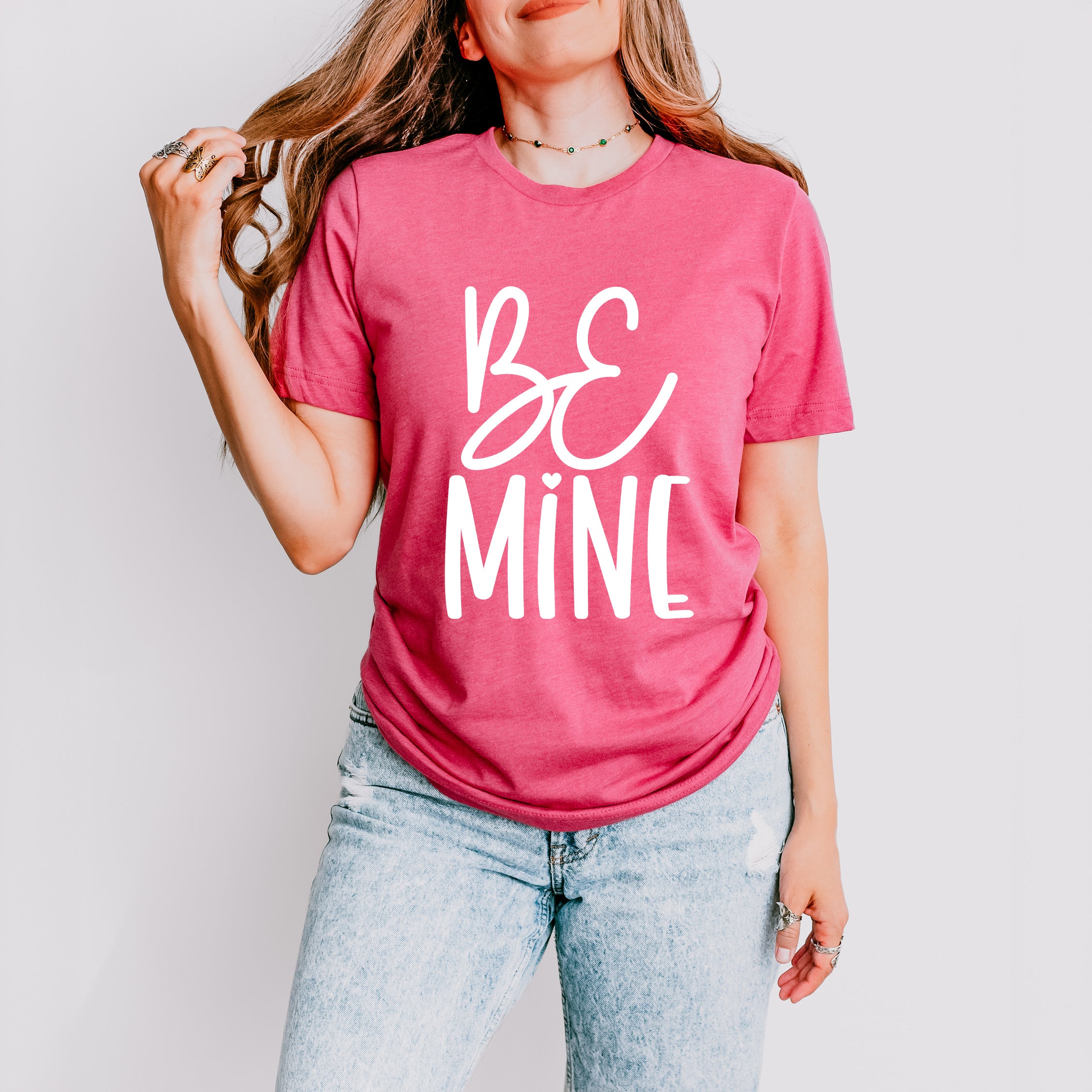 Be Mine Words | Short Sleeve Graphic Tee
