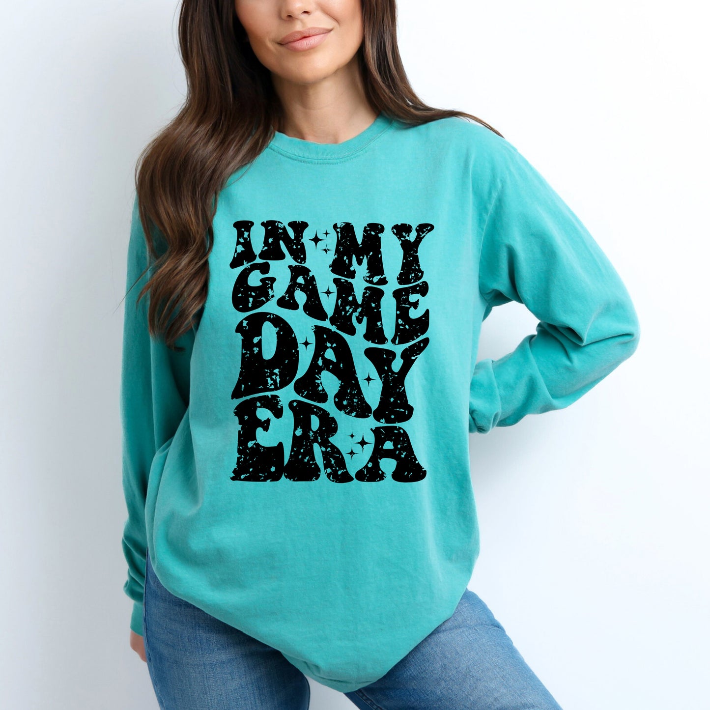In My Game Day Era | Garment Dyed Long Sleeve