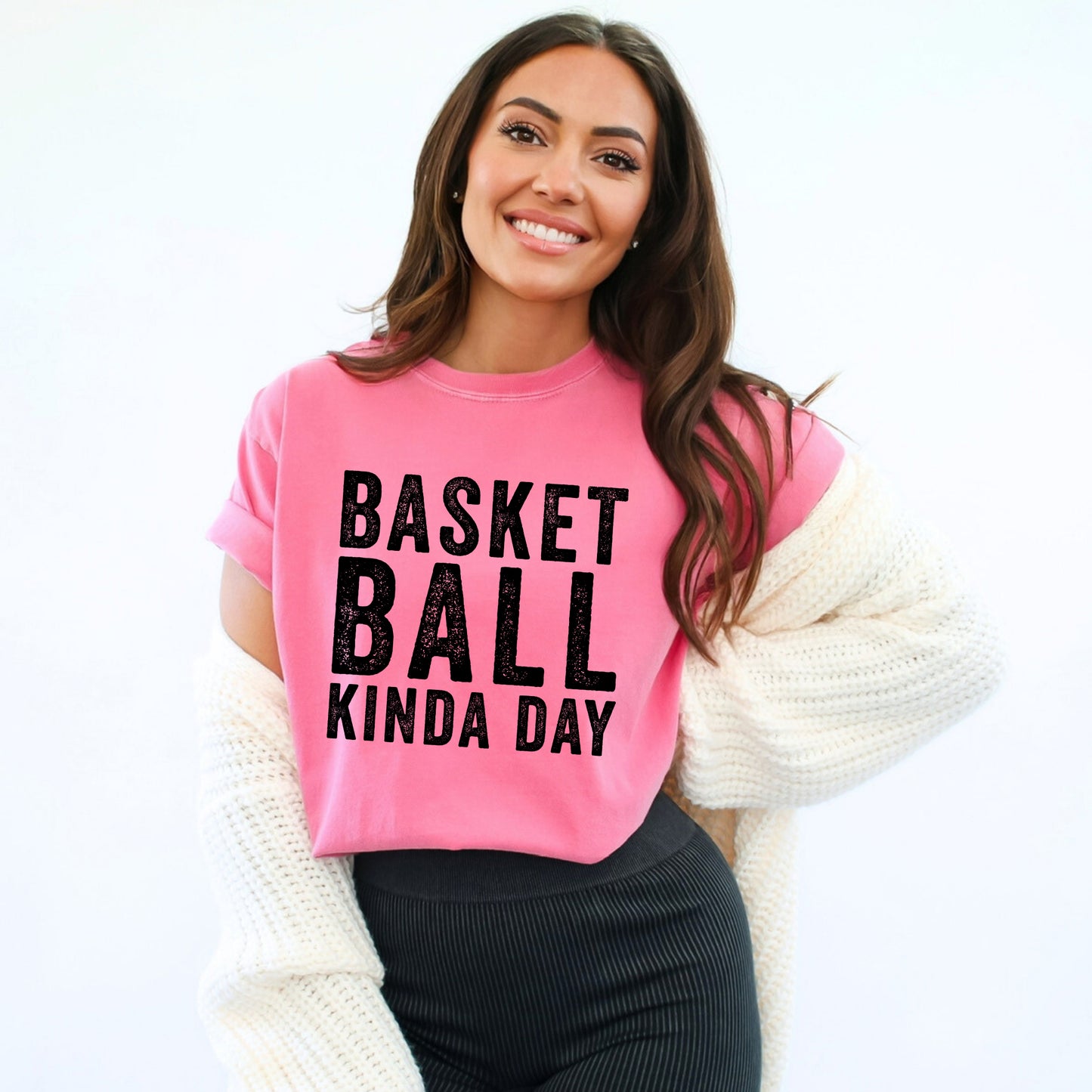Basketball Kinda Day | Garment Dyed Short Sleeve Tee