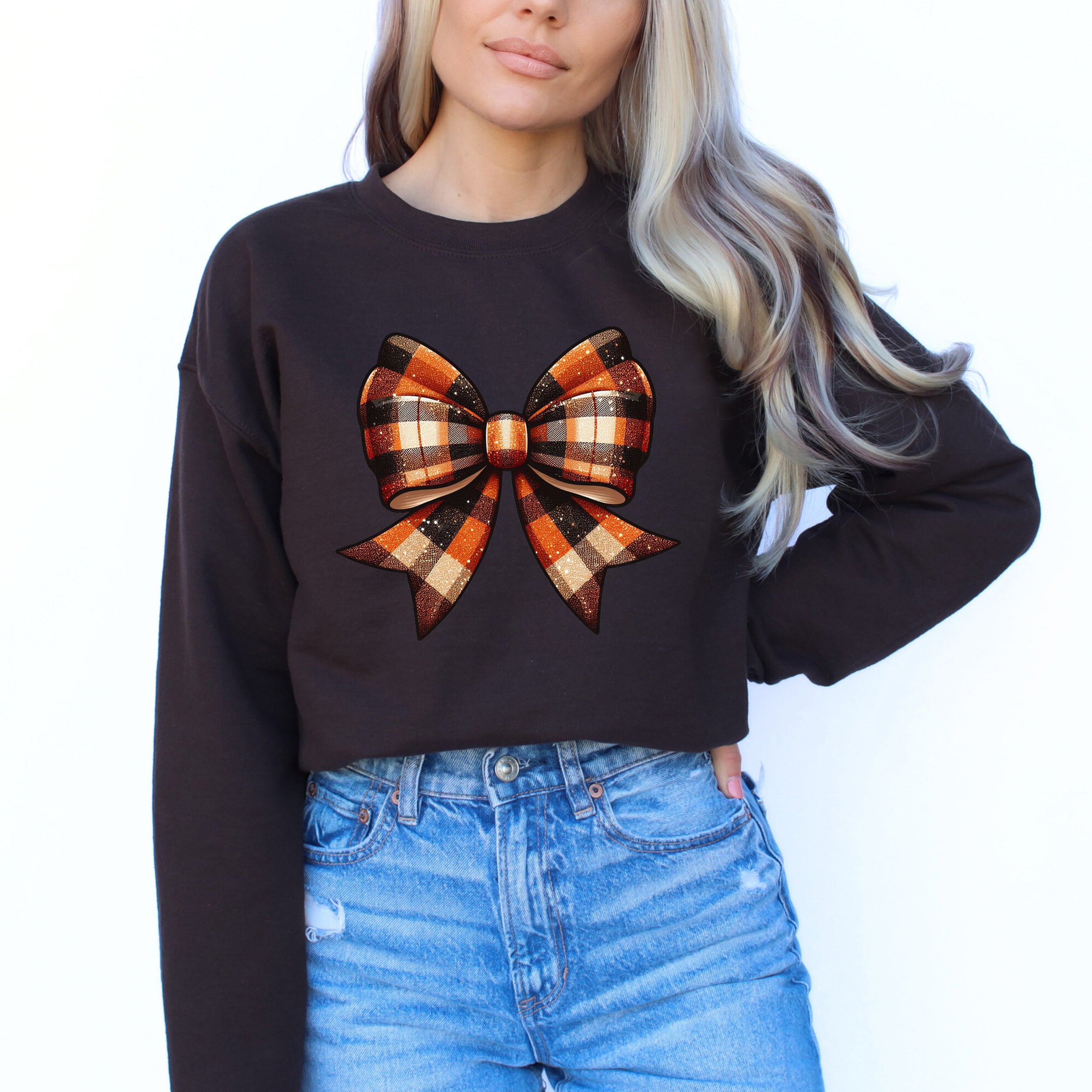 Coquette Fall Plaid | Sweatshirt