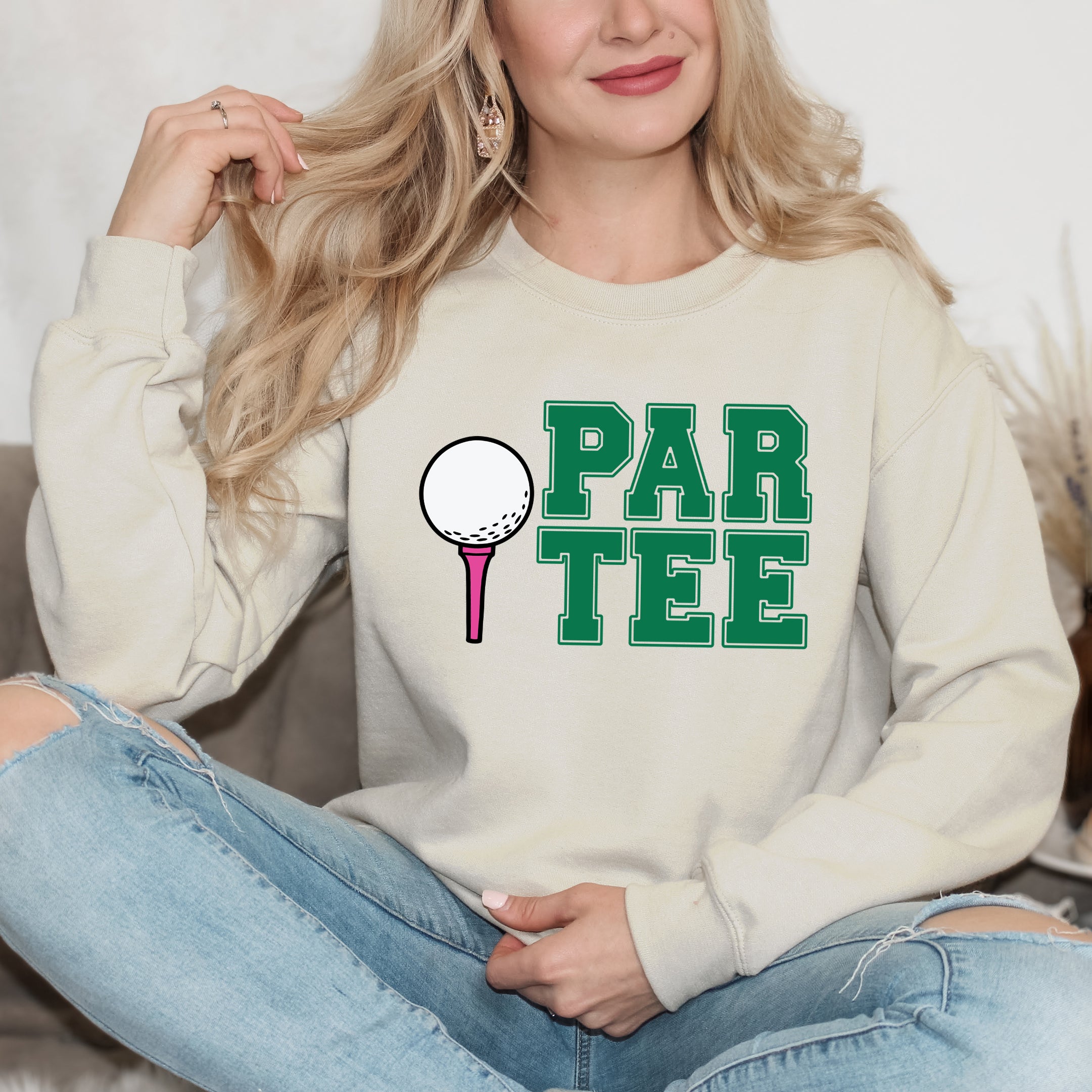 Golf Par Tee Varsity | Sweatshirt