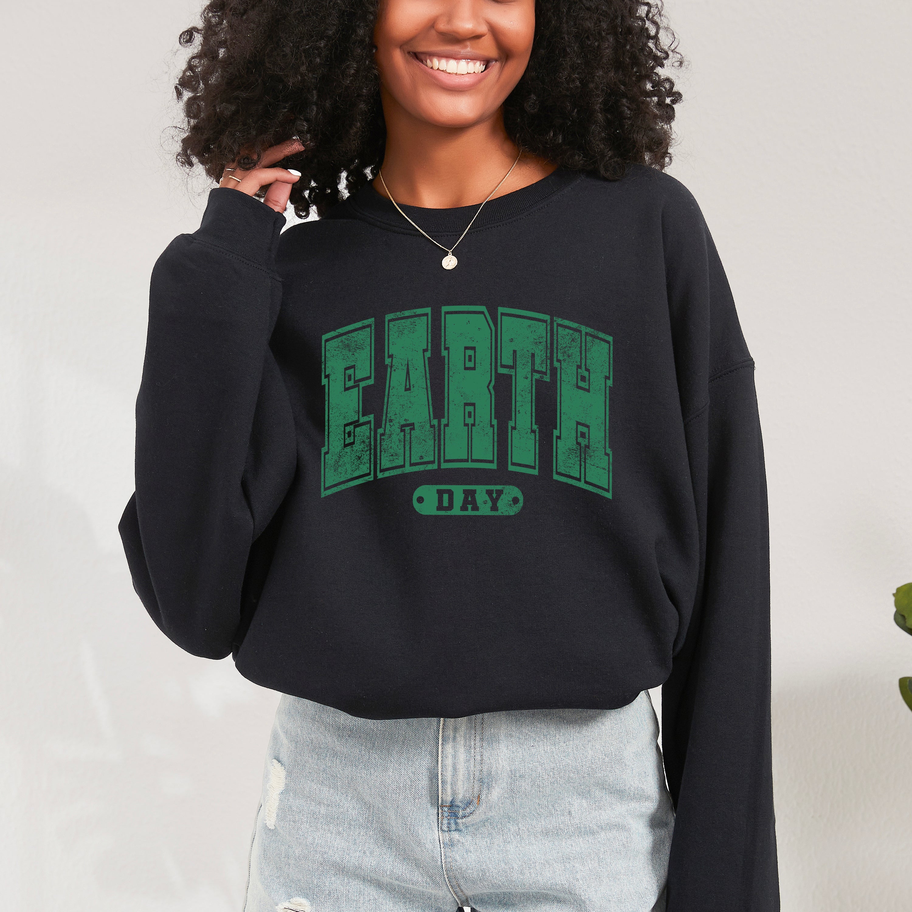 Earth Day Varsity | Sweatshirt
