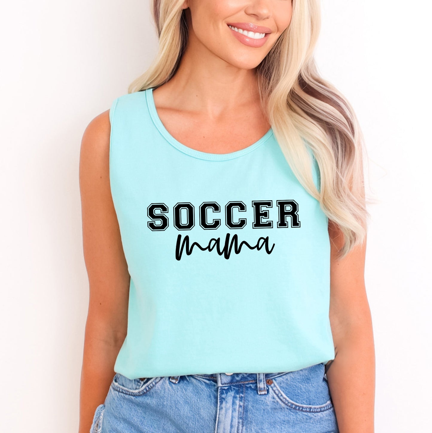 Soccer Mama | Garment Dyed Tank