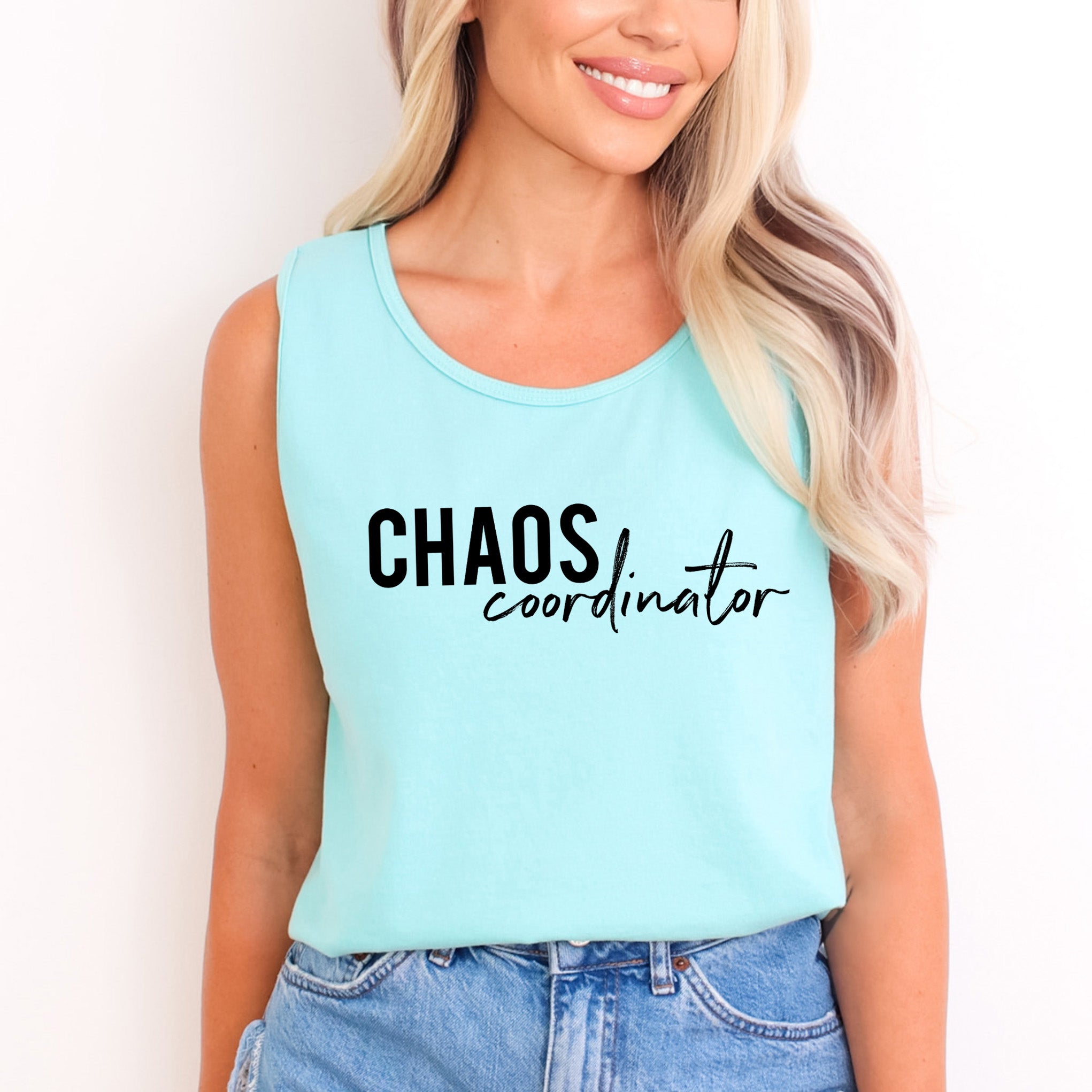 Chaos Coordinator | Garment Dyed Tank